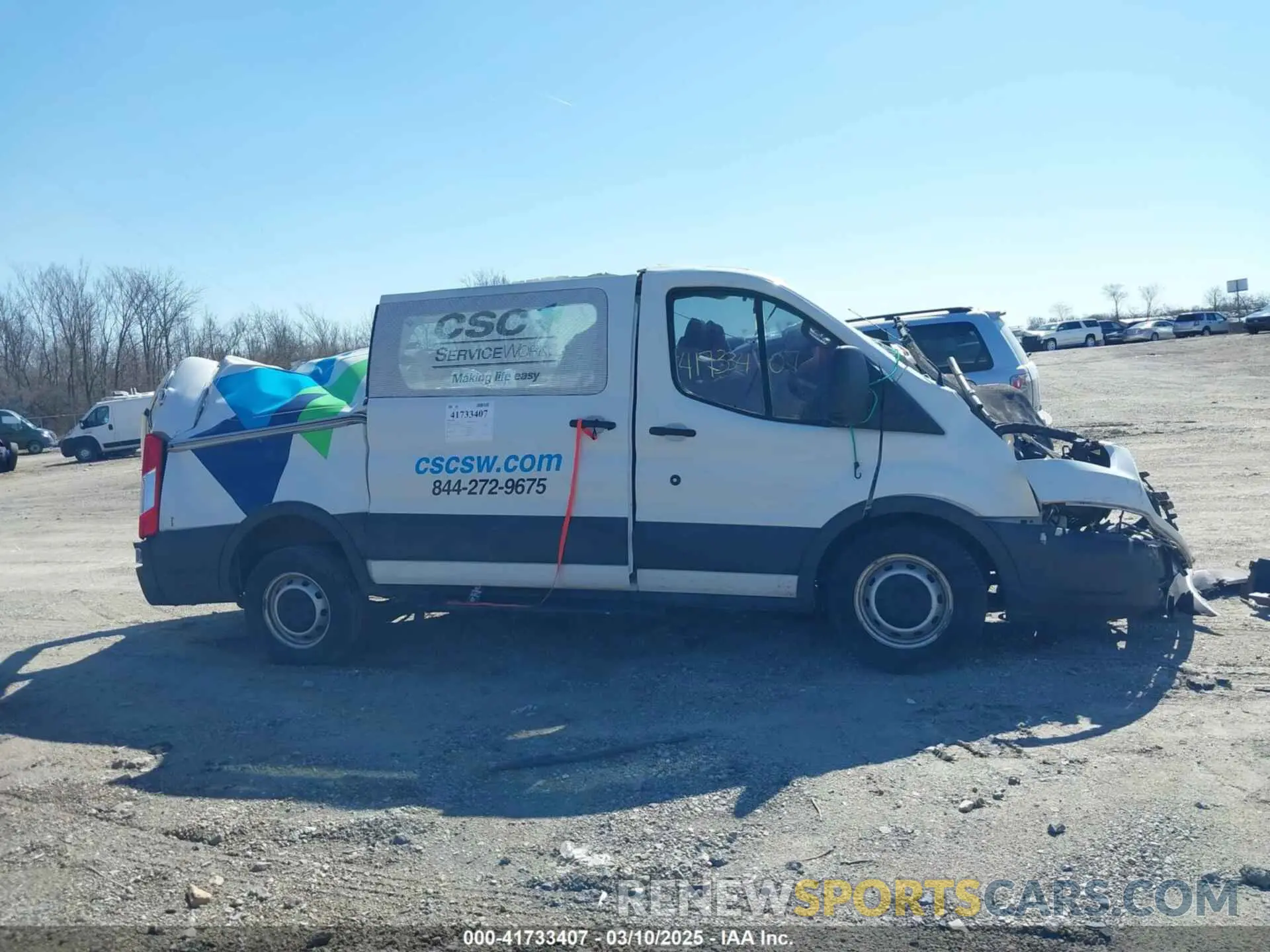 13 fotografías del automóvil dañado 1FTYE1YM2KKB31939 FORD TRANSIT-150 2019