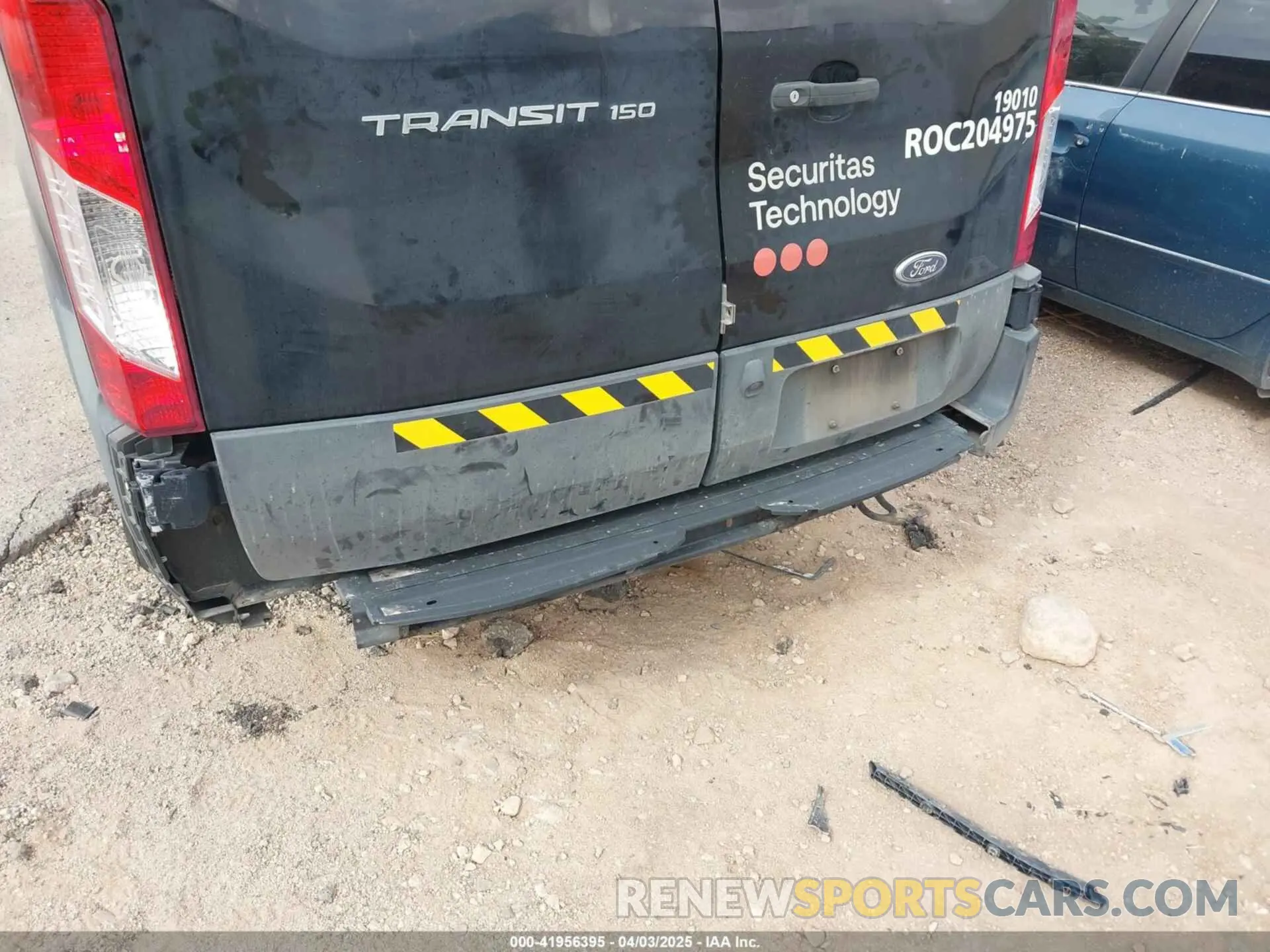 6 fotografías del automóvil dañado 1FTYE1YM3KKA41523 FORD TRANSIT-150 2019