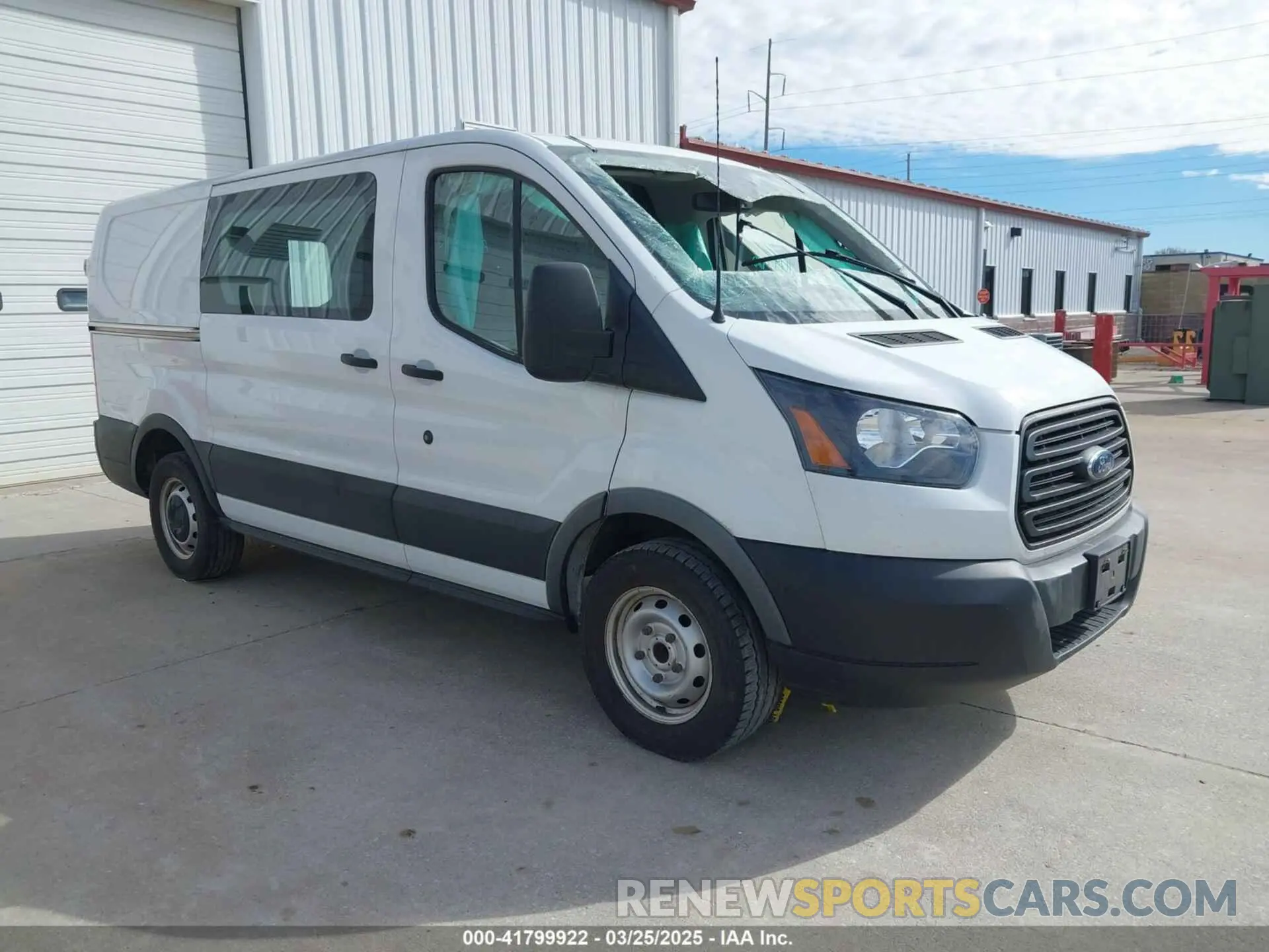 1 fotografías del automóvil dañado 1FTYE1YM5KKB72601 FORD TRANSIT-150 2019