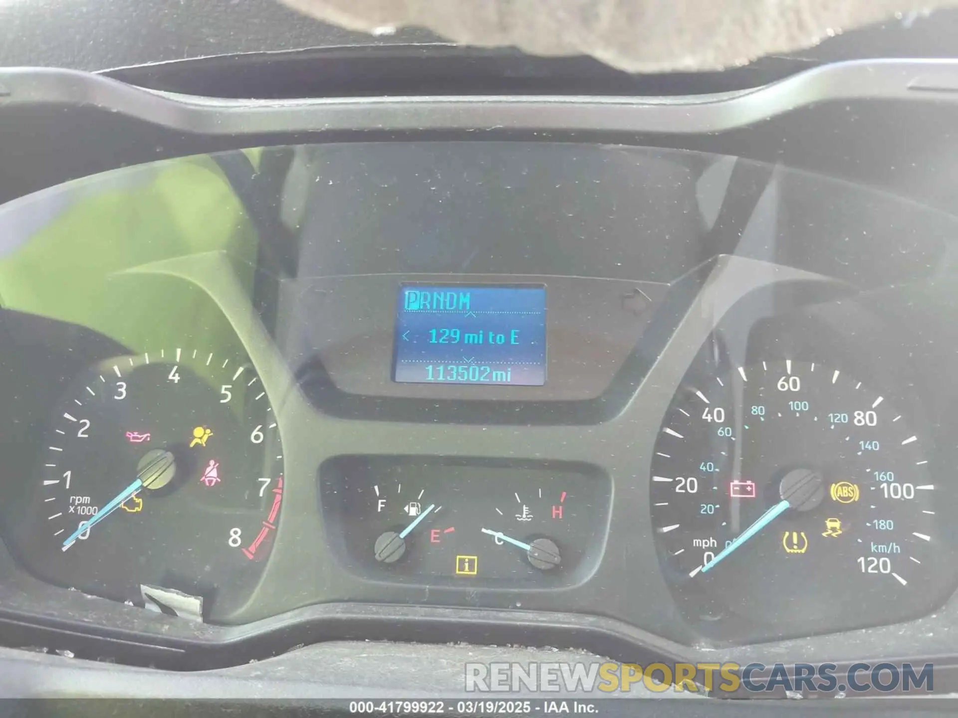 6 fotografías del automóvil dañado 1FTYE1YM5KKB72601 FORD TRANSIT-150 2019