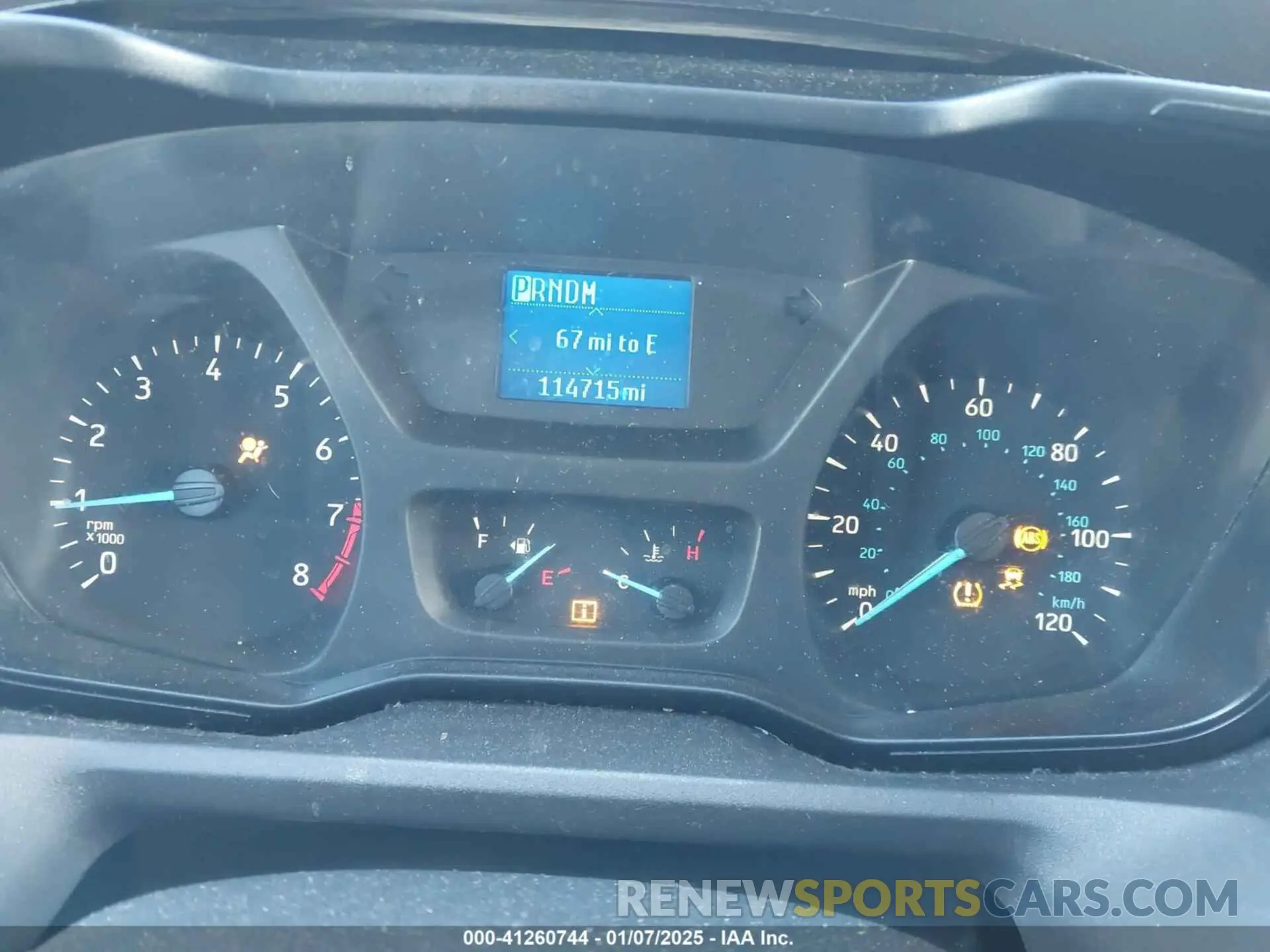 7 fotografías del automóvil dañado 1FTYE1YM7KKA23171 FORD TRANSIT-150 2019