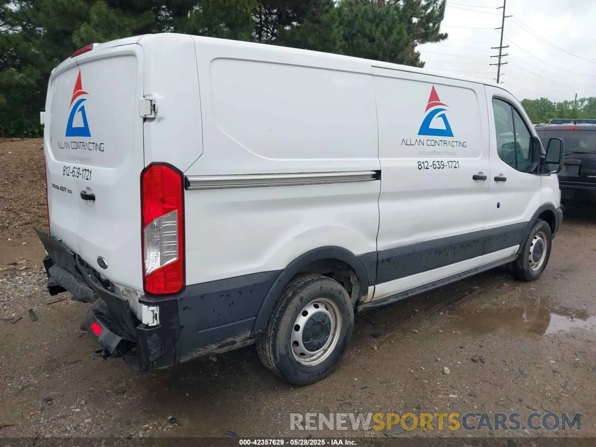 4 fotografías del automóvil dañado 1FTYE1YM7KKB37980 FORD TRANSIT-150 2019
