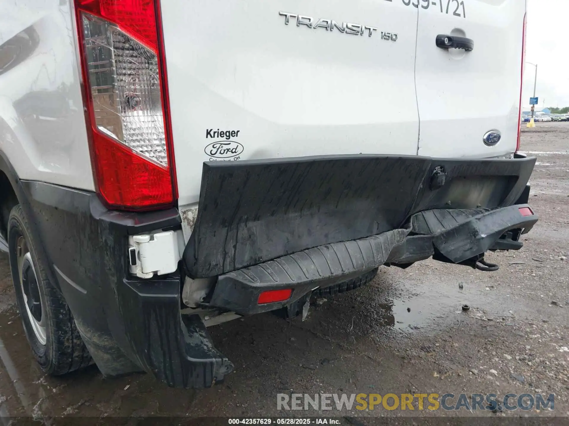 6 fotografías del automóvil dañado 1FTYE1YM7KKB37980 FORD TRANSIT-150 2019