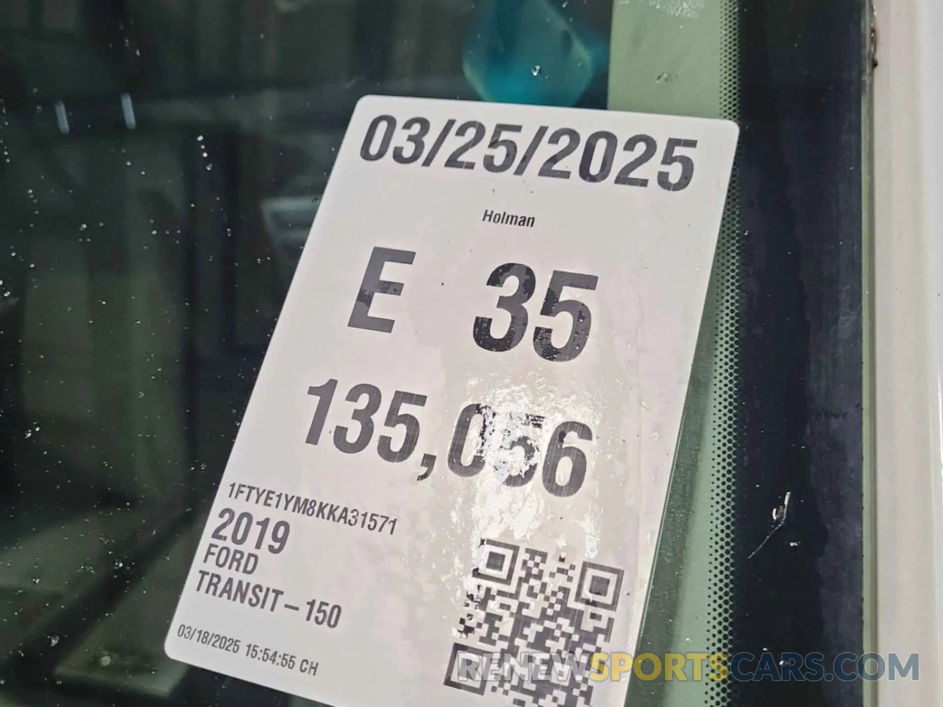 11 fotografías del automóvil dañado 1FTYE1YM8KKA31571 FORD TRANSIT-150 2019