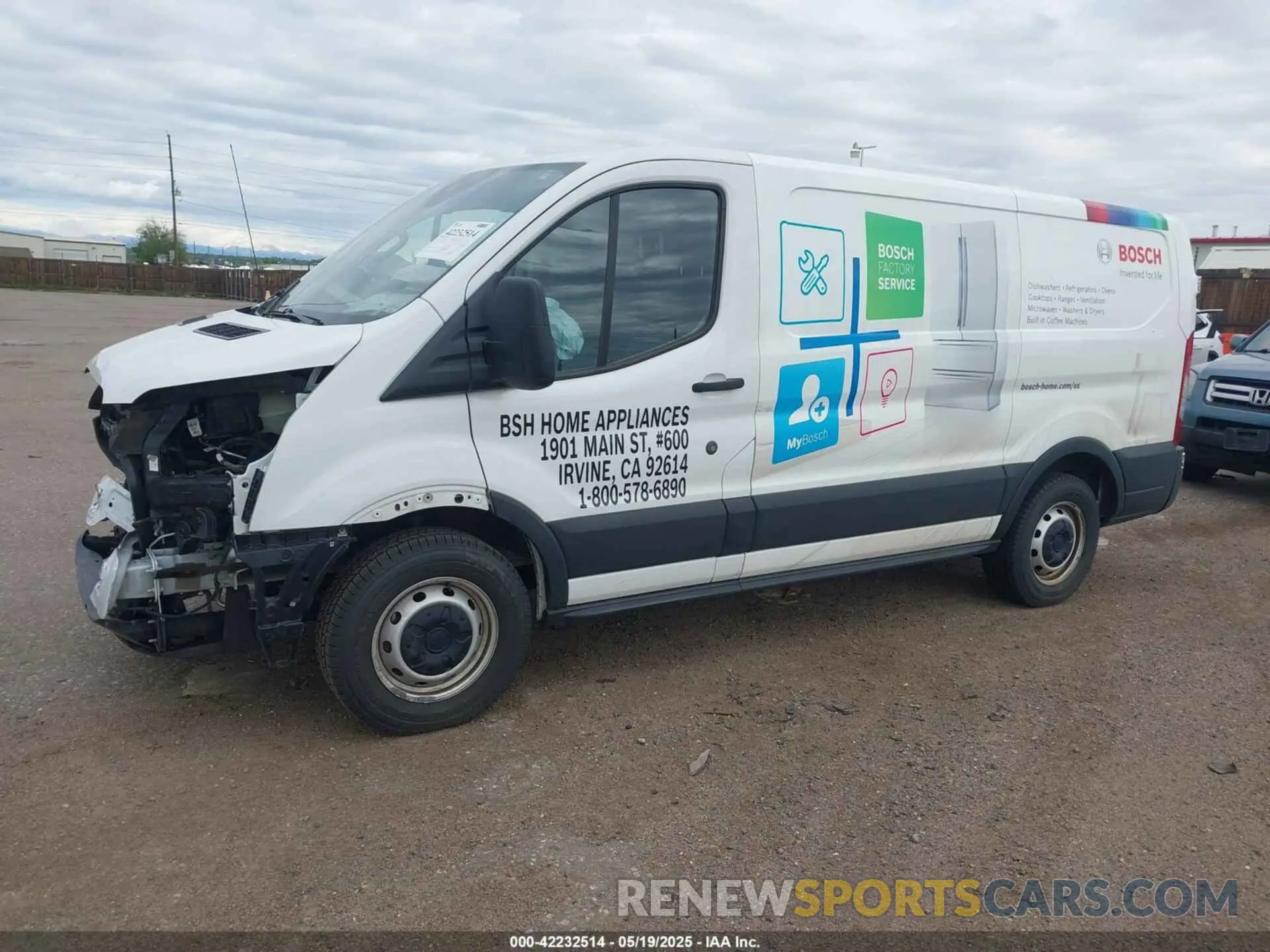 14 fotografías del automóvil dañado 1FTYE1ZM5KKB61368 FORD TRANSIT-150 2019