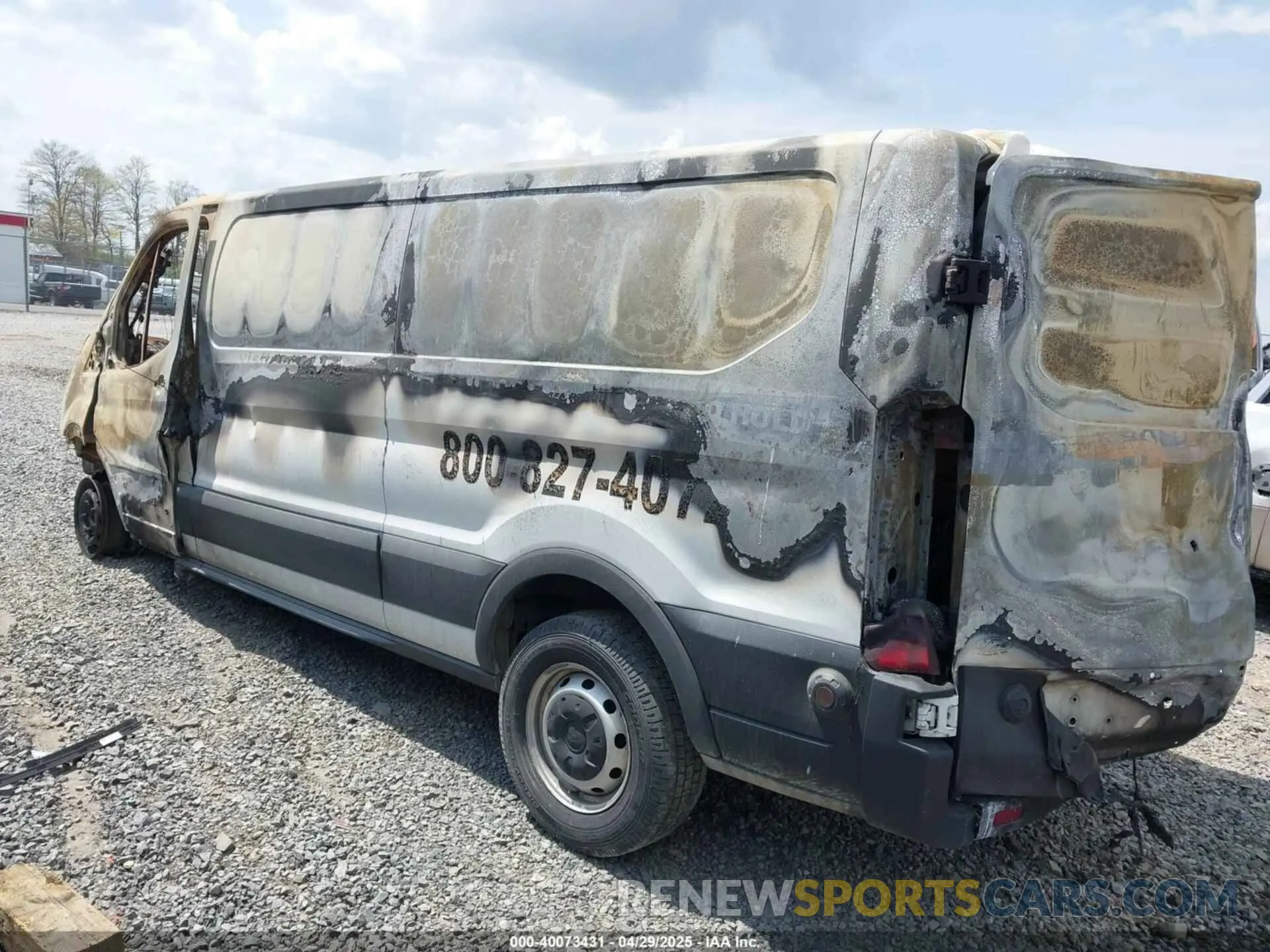 3 fotografías del automóvil dañado 1FTYE1Y83LKB51864 FORD TRANSIT-150 2020