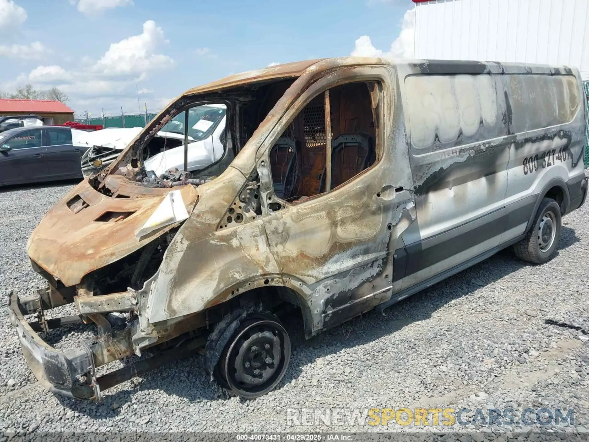 6 fotografías del automóvil dañado 1FTYE1Y83LKB51864 FORD TRANSIT-150 2020