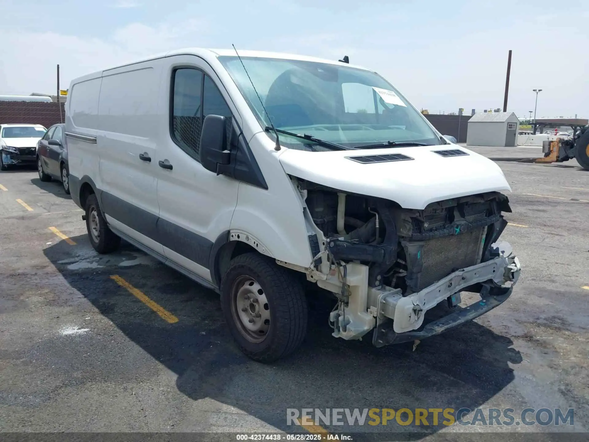 1 fotografías del automóvil dañado 1FTYE1Y84LKA10687 FORD TRANSIT-150 2020
