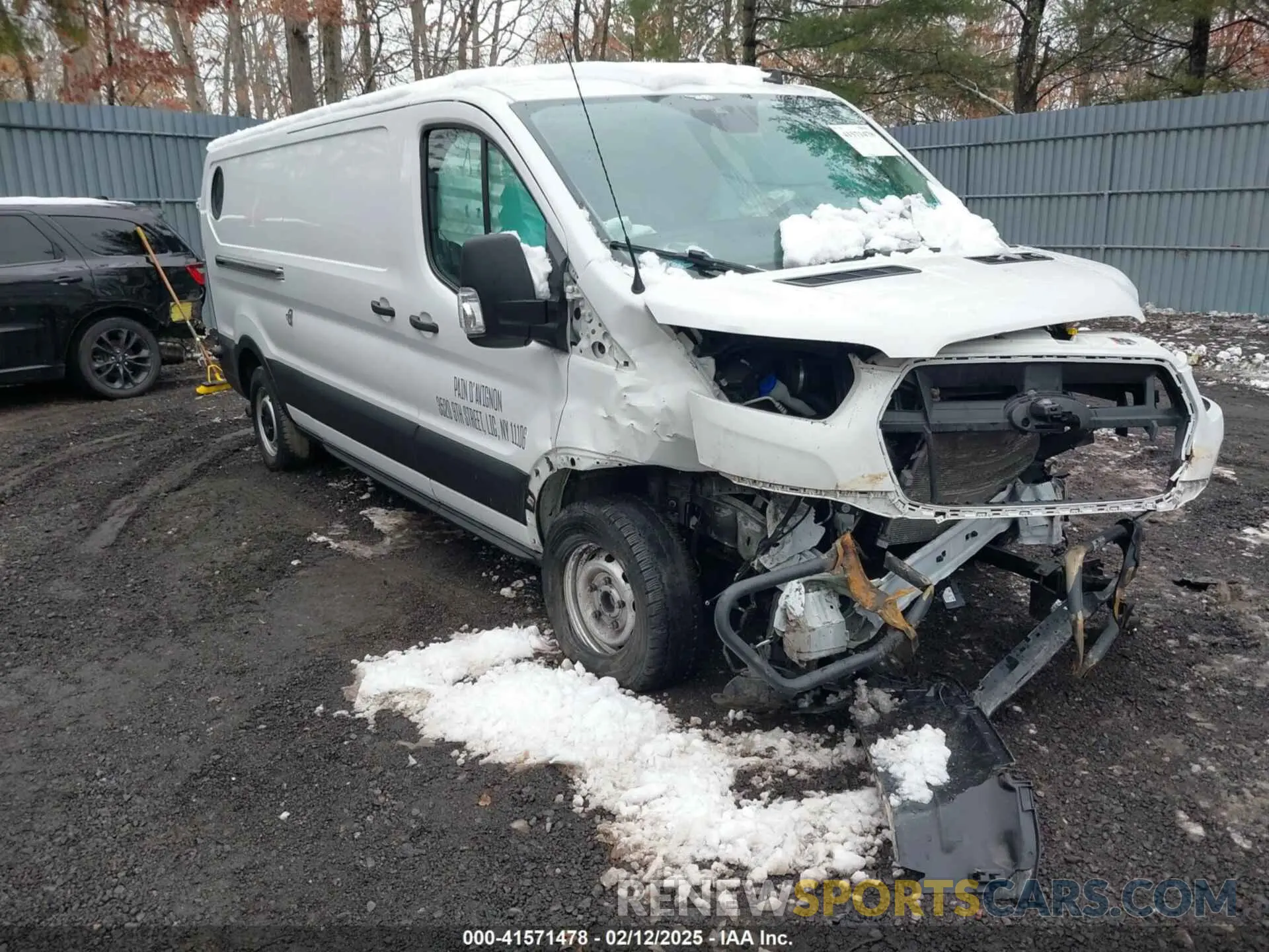 1 fotografías del automóvil dañado 1FTYE1Y86LKA08570 FORD TRANSIT-150 2020