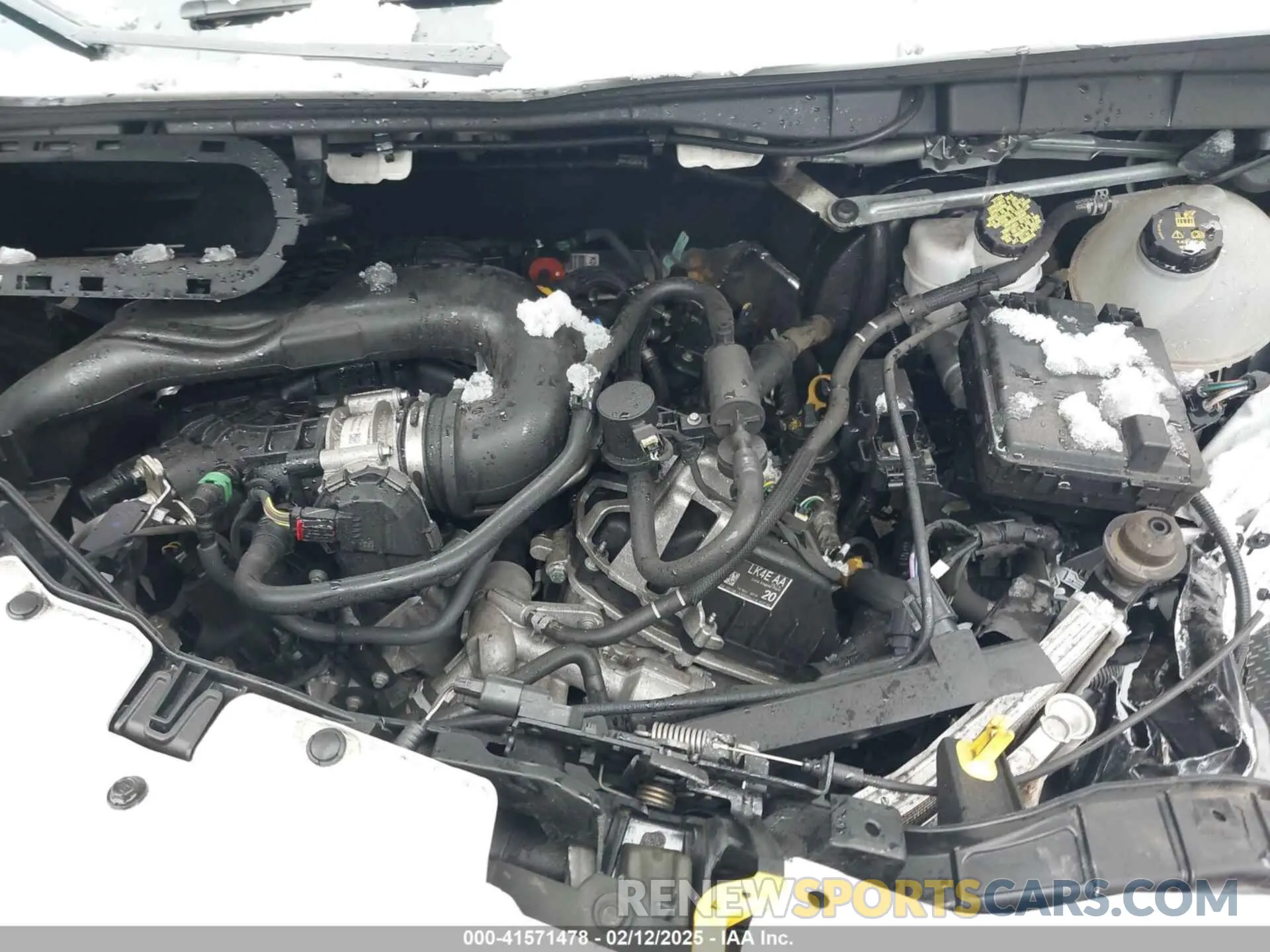 10 fotografías del automóvil dañado 1FTYE1Y86LKA08570 FORD TRANSIT-150 2020