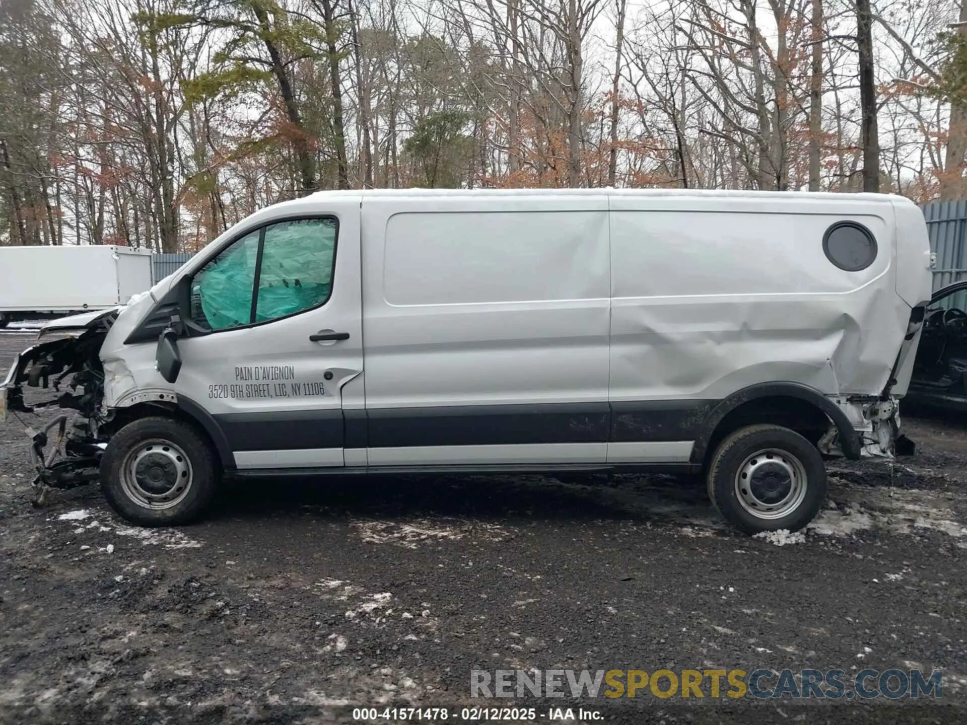 14 fotografías del automóvil dañado 1FTYE1Y86LKA08570 FORD TRANSIT-150 2020