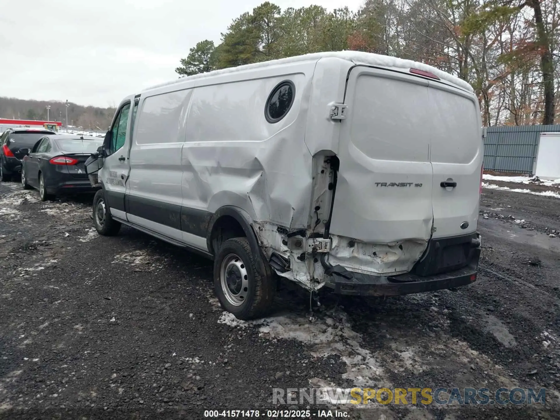 3 fotografías del automóvil dañado 1FTYE1Y86LKA08570 FORD TRANSIT-150 2020