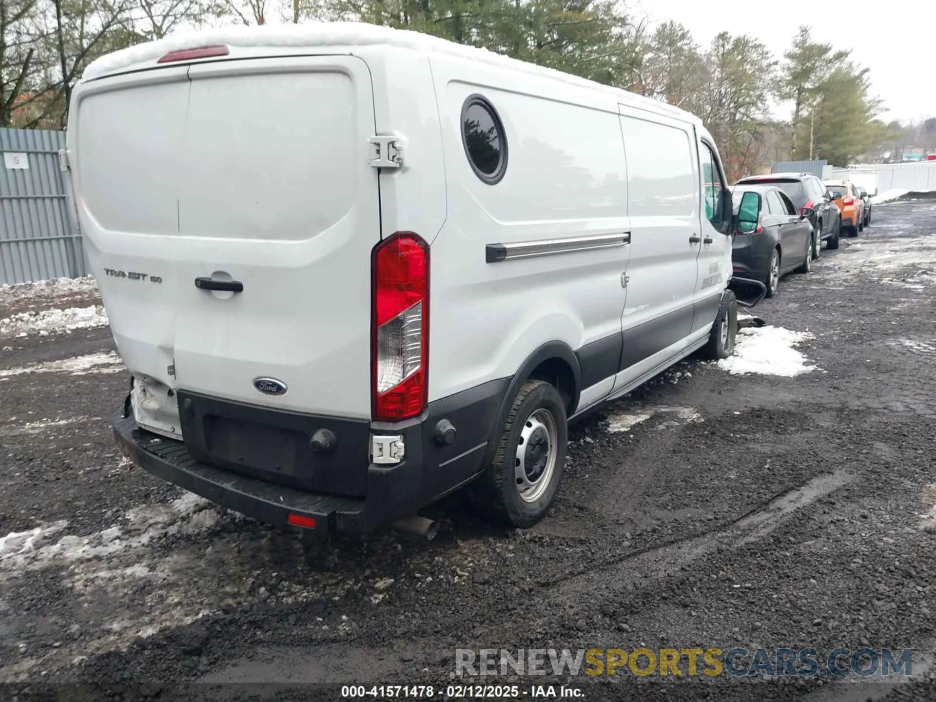 4 fotografías del automóvil dañado 1FTYE1Y86LKA08570 FORD TRANSIT-150 2020