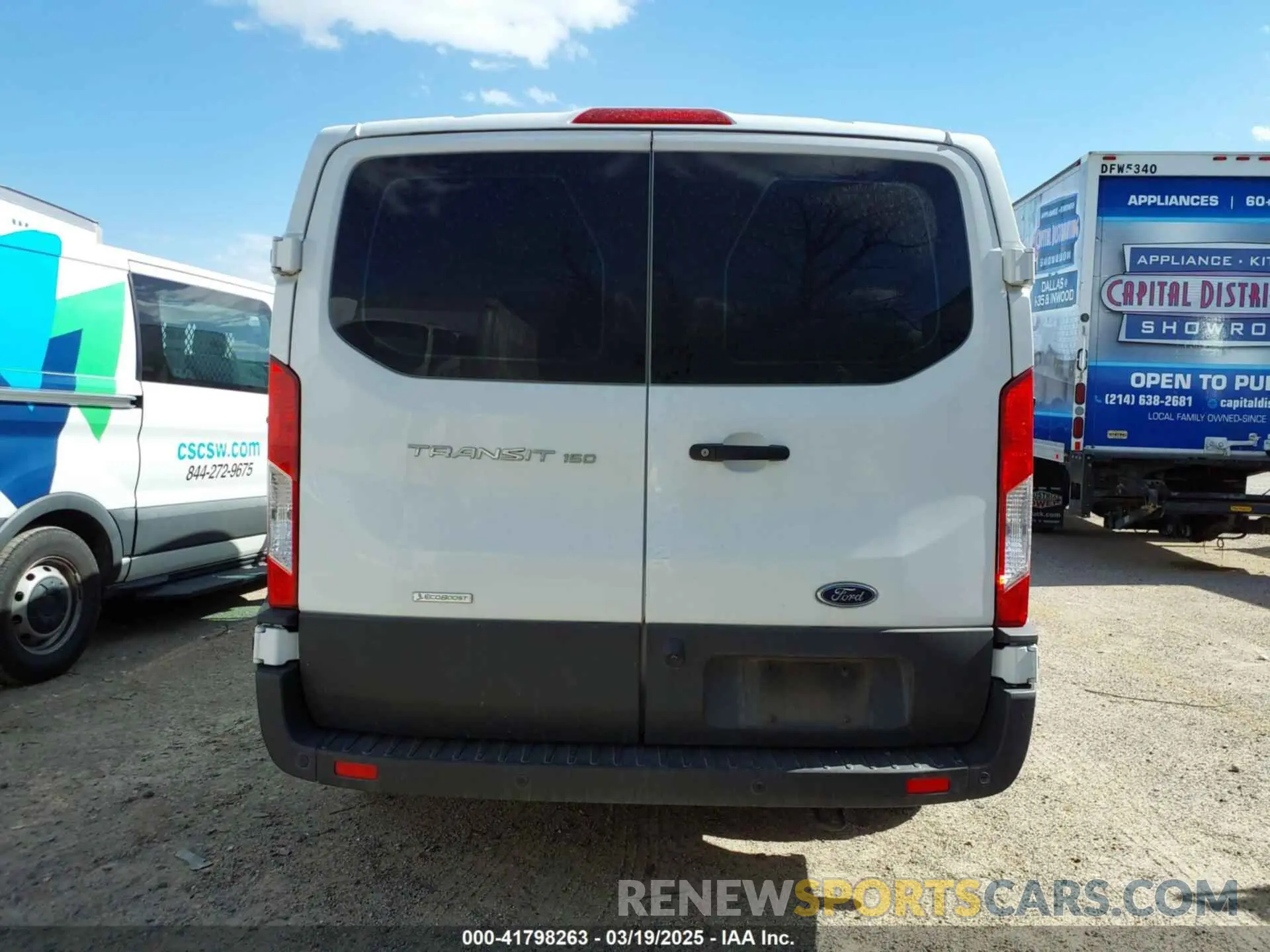 16 fotografías del automóvil dañado 1FTYE1YG7LKB68822 FORD TRANSIT-150 2020