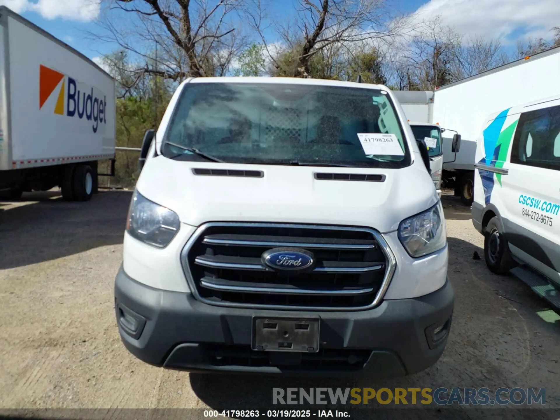6 fotografías del automóvil dañado 1FTYE1YG7LKB68822 FORD TRANSIT-150 2020