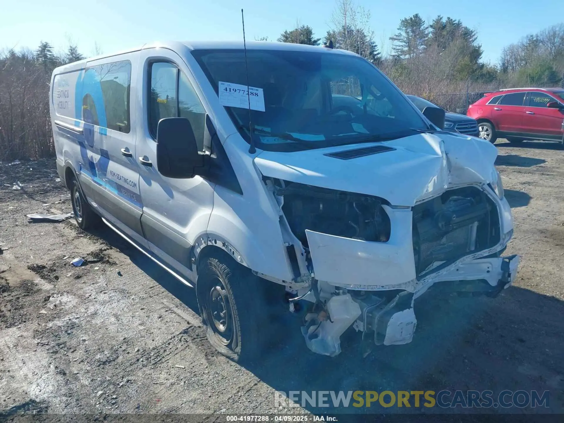 12 fotografías del automóvil dañado 1FTYE1Y80MKA07416 FORD TRANSIT-150 2021