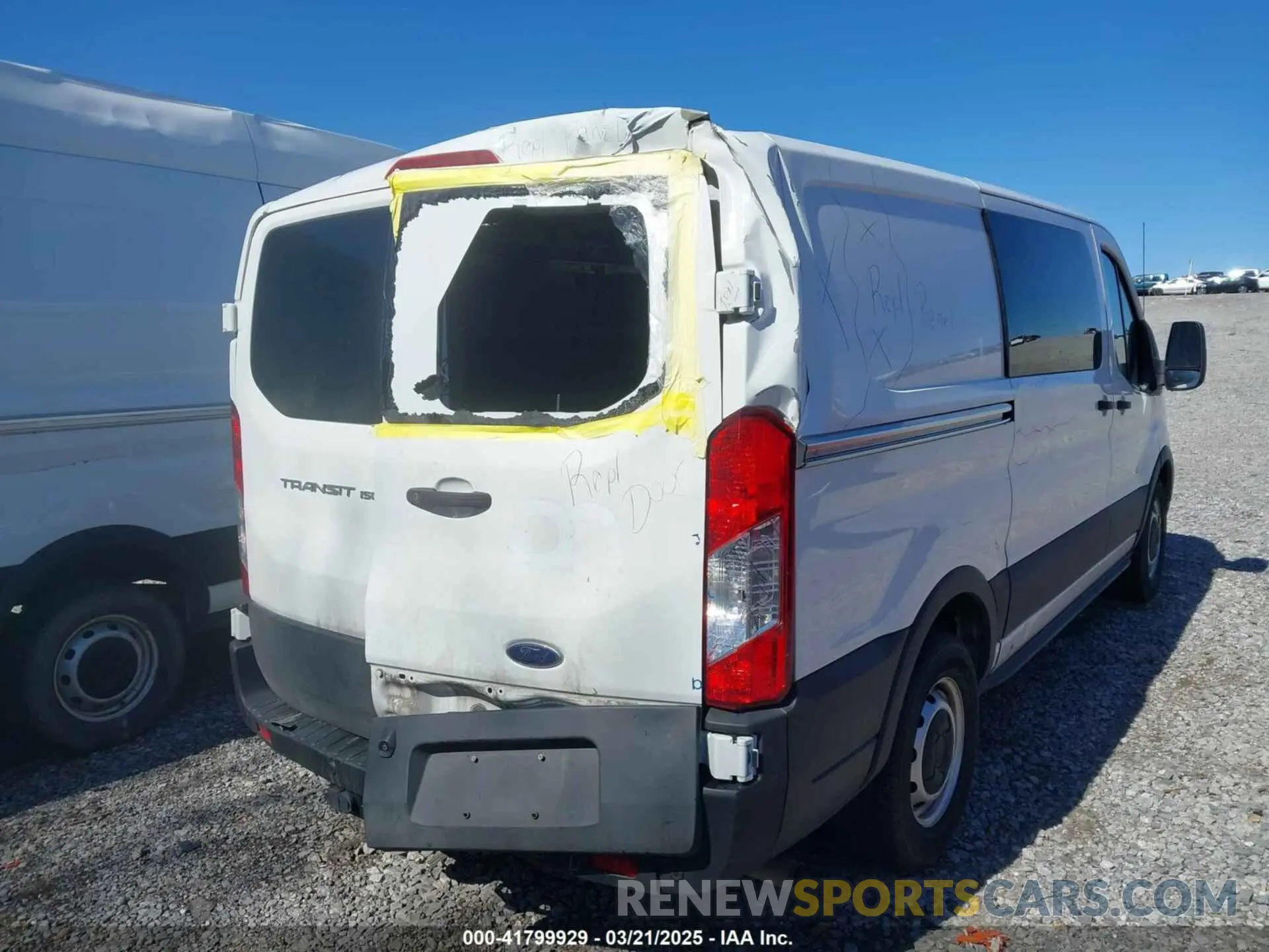 6 fotografías del automóvil dañado 1FTYE1Y82MKA39767 FORD TRANSIT-150 2021