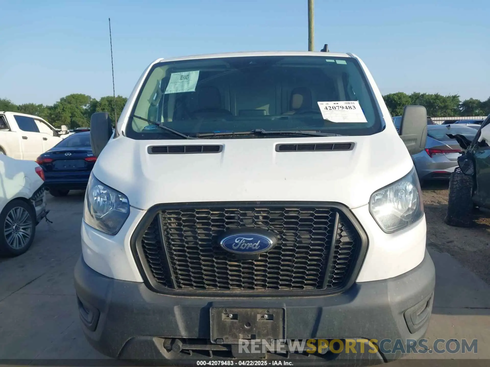 12 fotografías del automóvil dañado 1FTYE1Y83MKA75144 FORD TRANSIT-150 2021