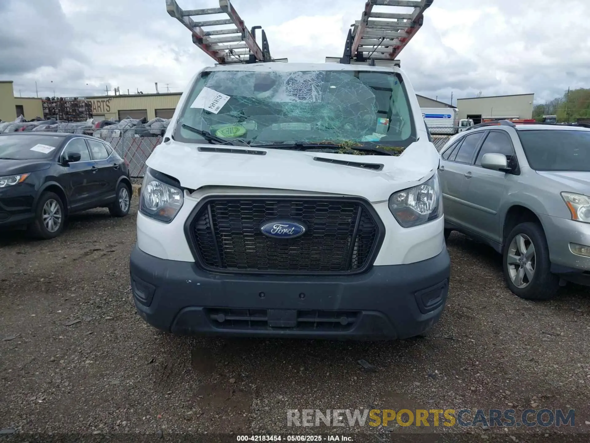 12 fotografías del automóvil dañado 1FTYE1Y86MKA71783 FORD TRANSIT-150 2021
