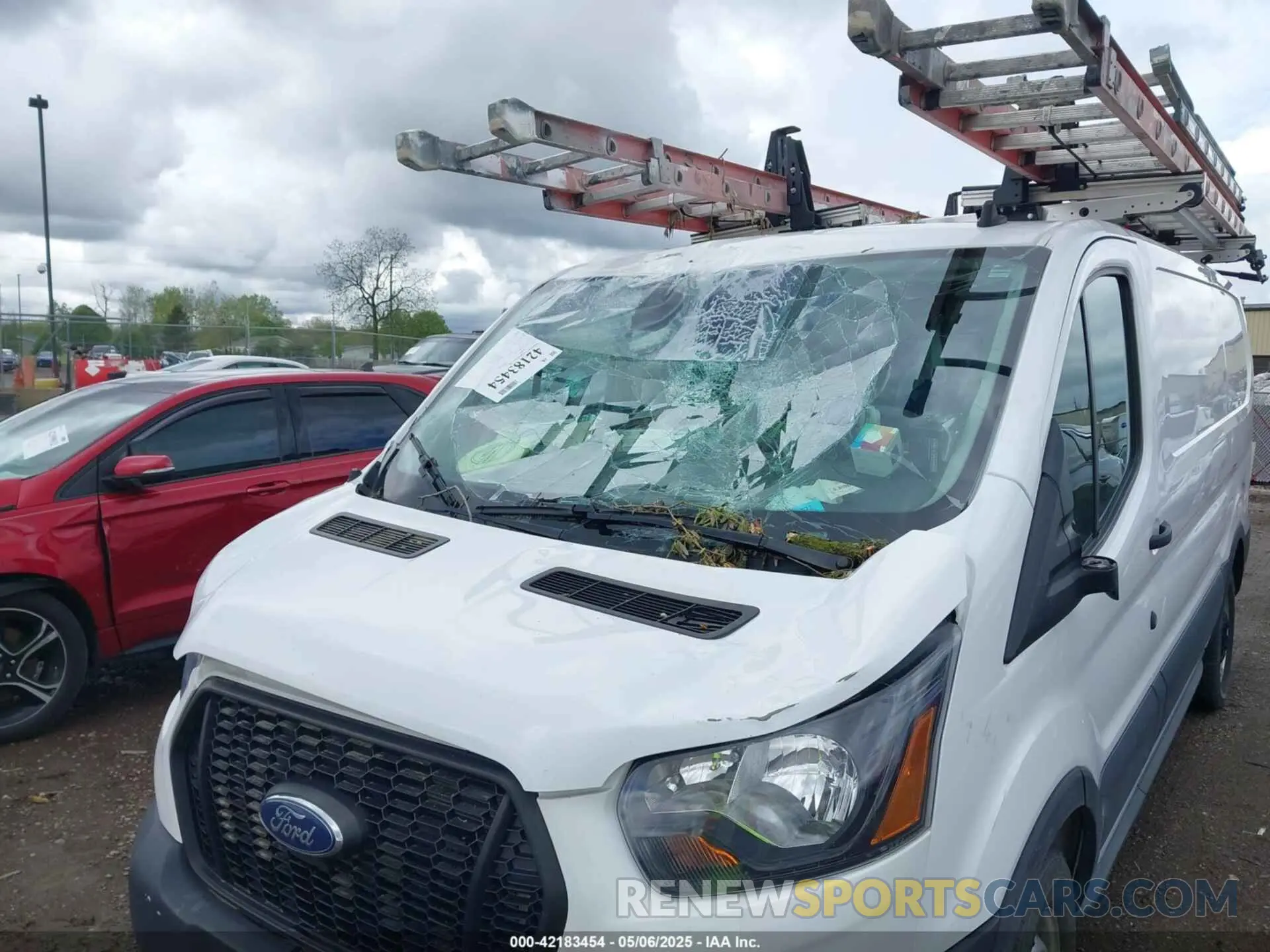6 fotografías del automóvil dañado 1FTYE1Y86MKA71783 FORD TRANSIT-150 2021