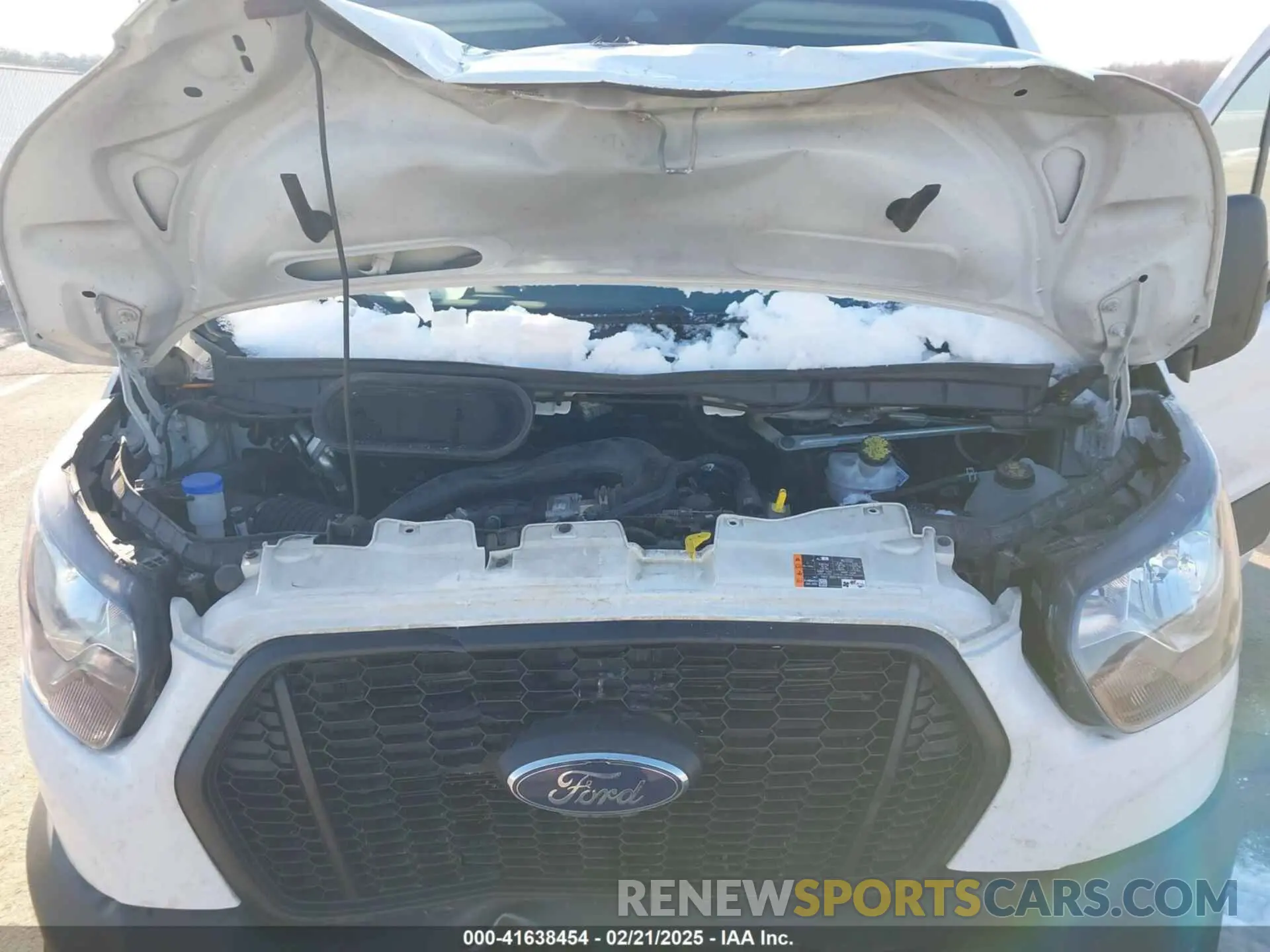 10 fotografías del automóvil dañado 1FTYE1Y81NKA62166 FORD TRANSIT-150 2022