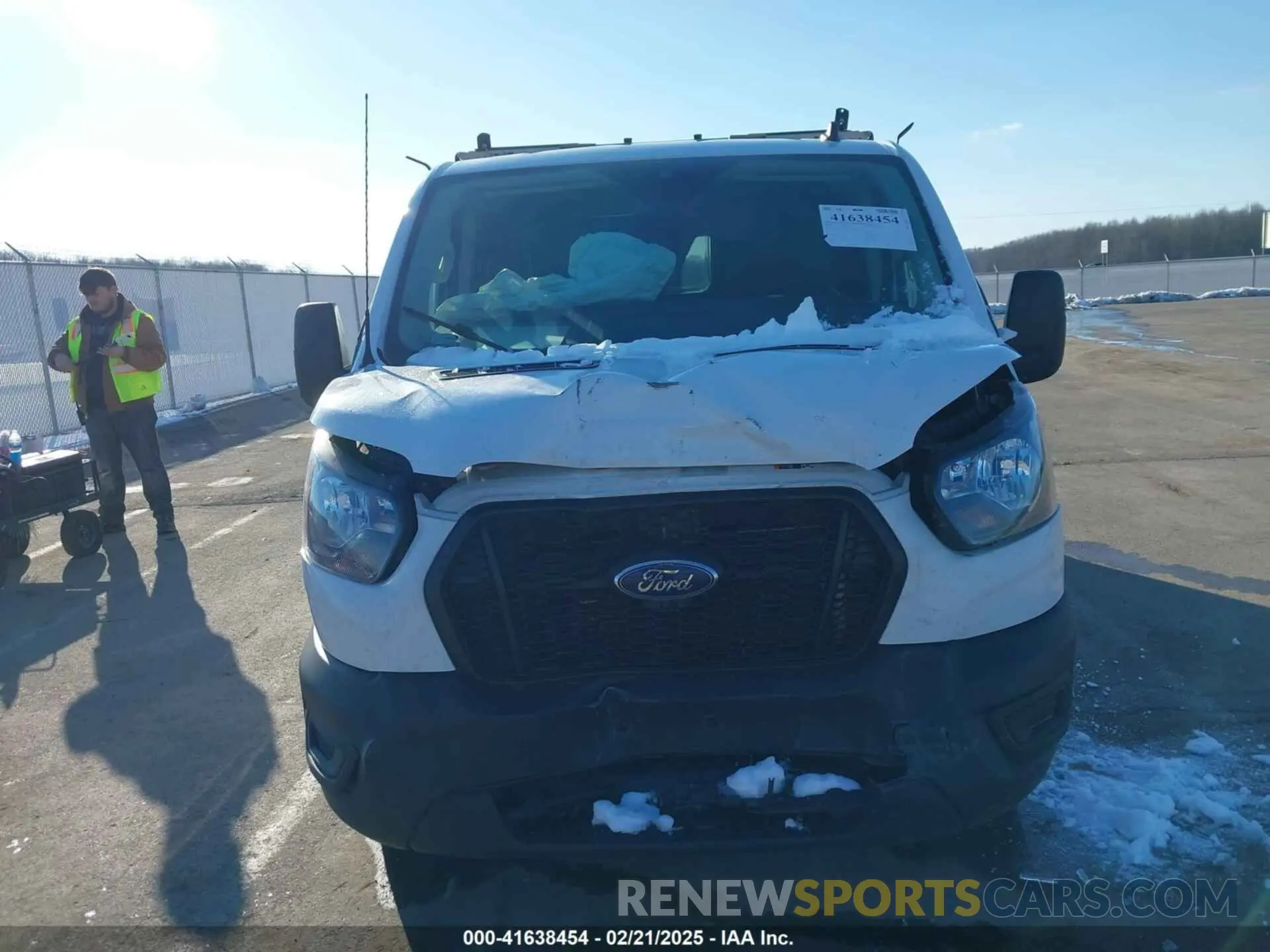 12 fotografías del automóvil dañado 1FTYE1Y81NKA62166 FORD TRANSIT-150 2022