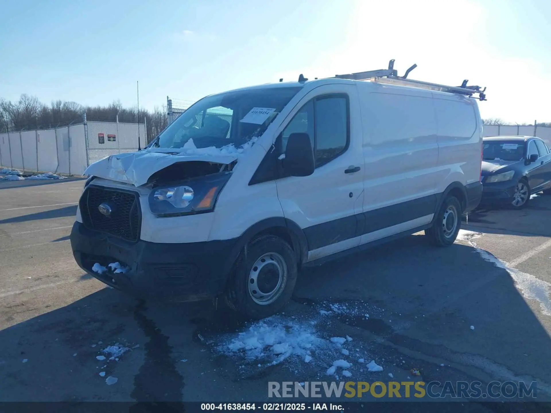 2 fotografías del automóvil dañado 1FTYE1Y81NKA62166 FORD TRANSIT-150 2022
