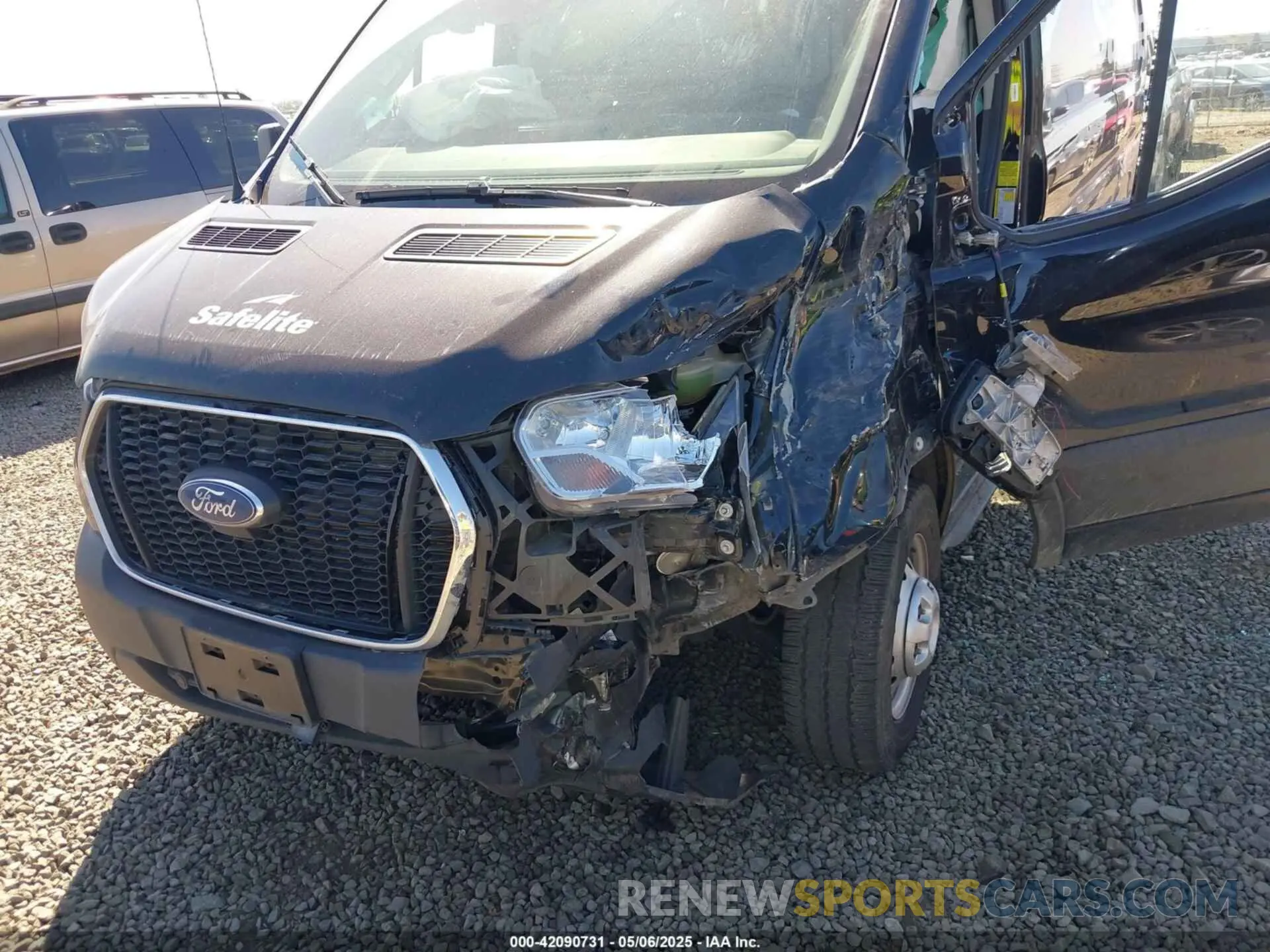 6 fotografías del automóvil dañado 1FTYE2Y82NKA36083 FORD TRANSIT-150 2022