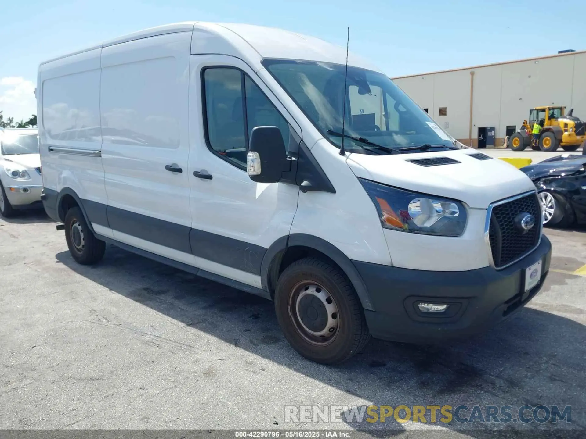 1 fotografías del automóvil dañado 1FTYE1C86PKA17525 FORD TRANSIT-150 2023