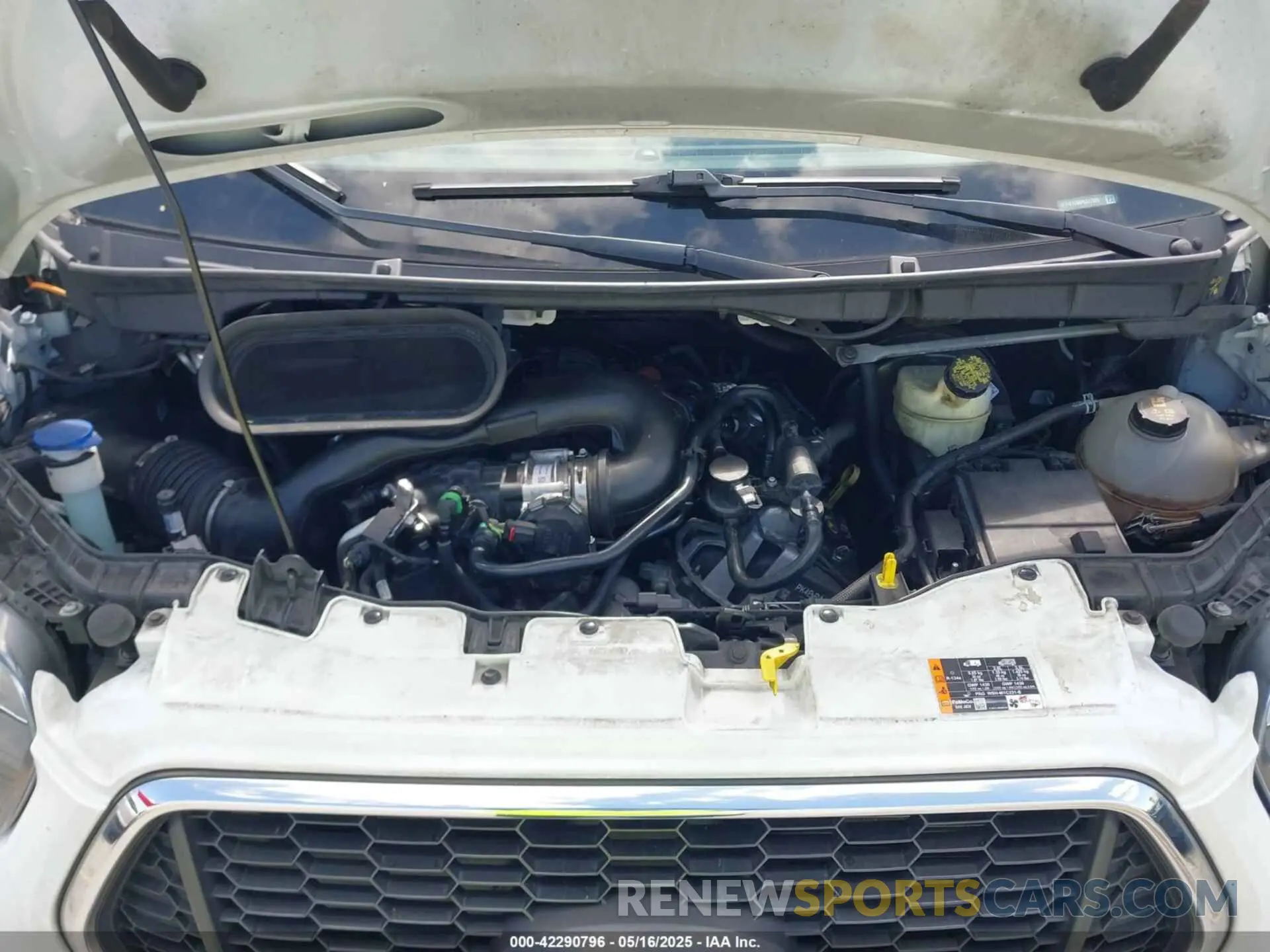 10 fotografías del automóvil dañado 1FTYE1C86PKA17525 FORD TRANSIT-150 2023