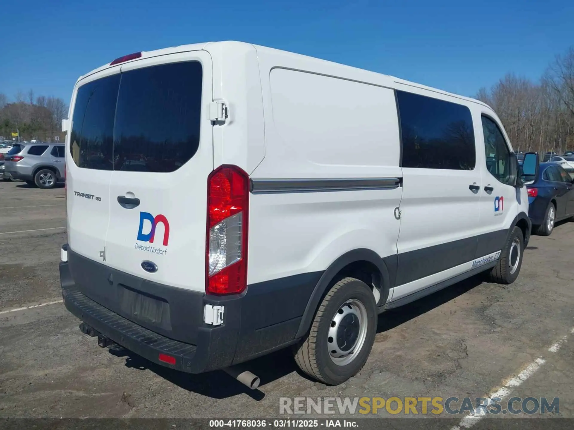 4 fotografías del automóvil dañado 1FTYE1Y84PKA65923 FORD TRANSIT-150 2023