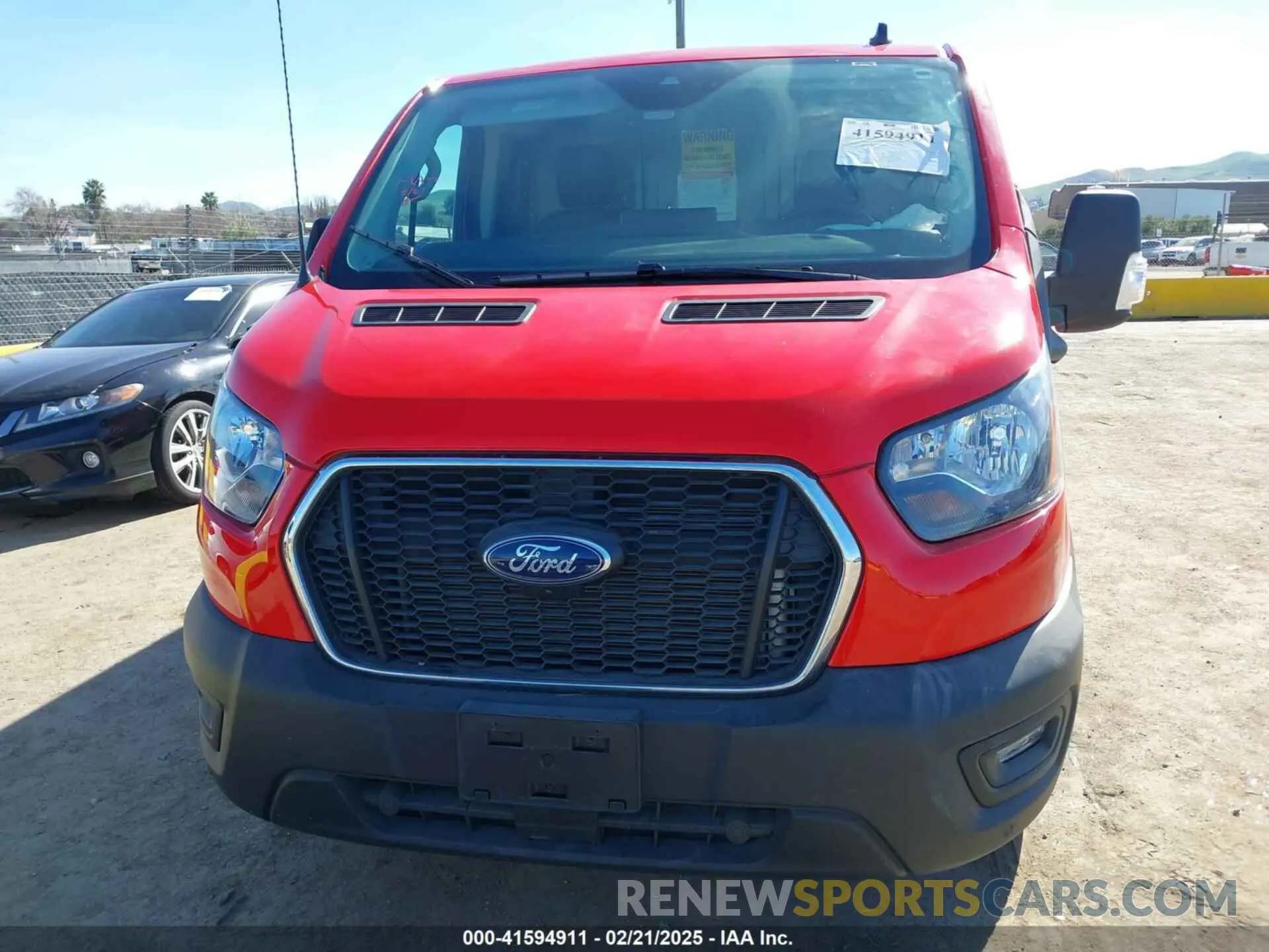 12 fotografías del automóvil dañado 1FTYE1Y86PKB96268 FORD TRANSIT-150 2023