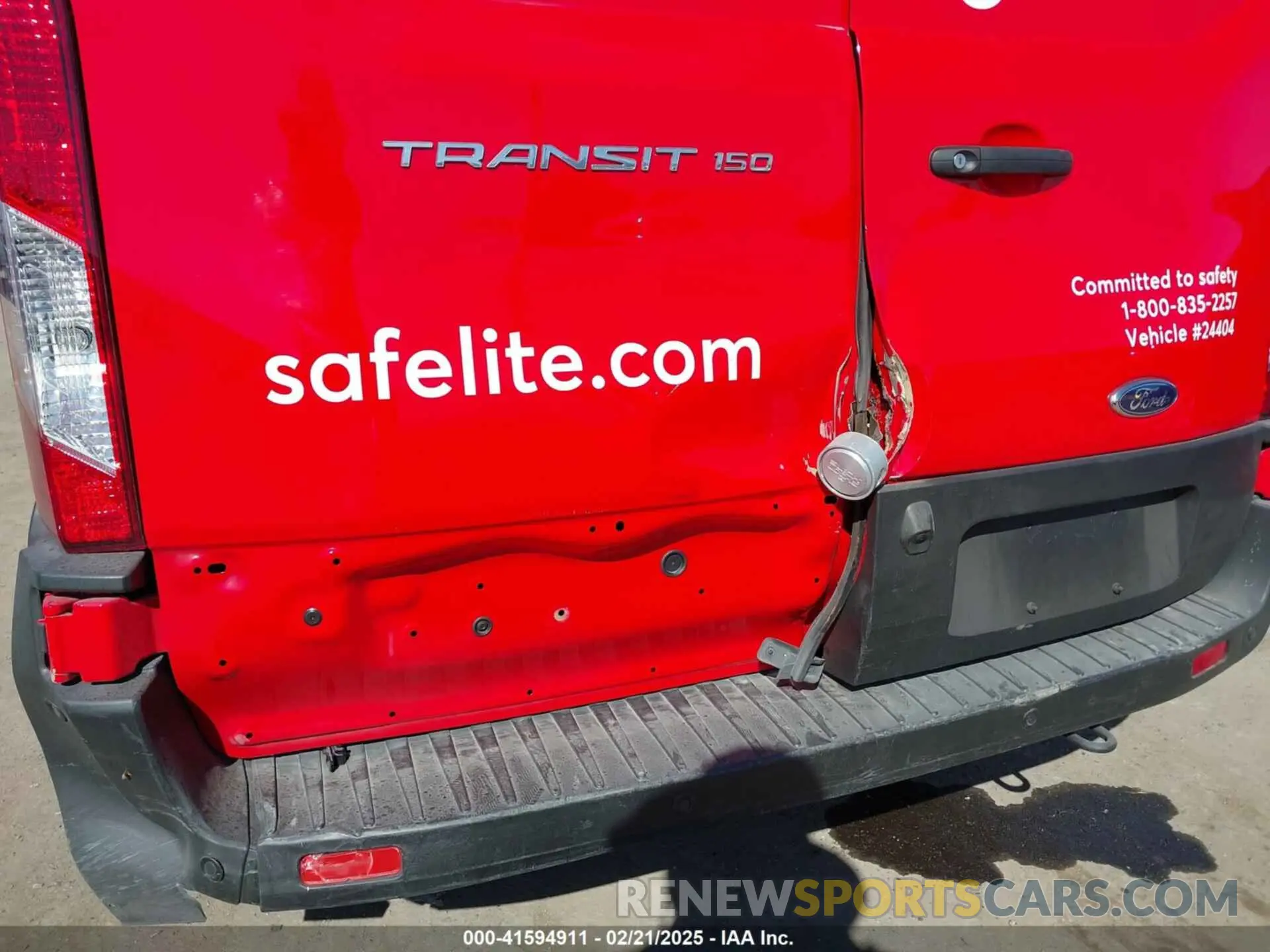 6 fotografías del automóvil dañado 1FTYE1Y86PKB96268 FORD TRANSIT-150 2023