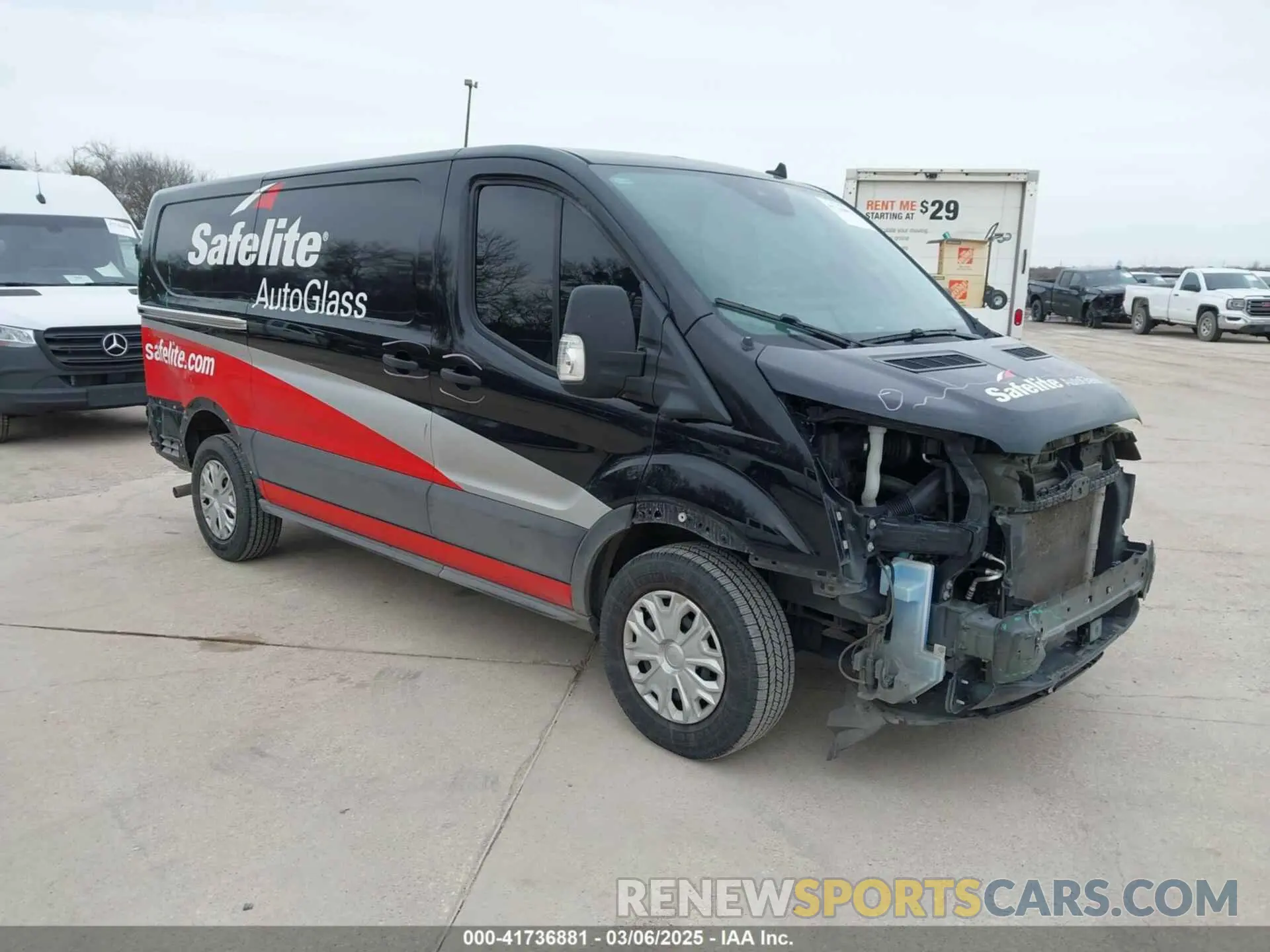 1 fotografías del automóvil dañado 1FTYE1Y89PKB02836 FORD TRANSIT-150 2023