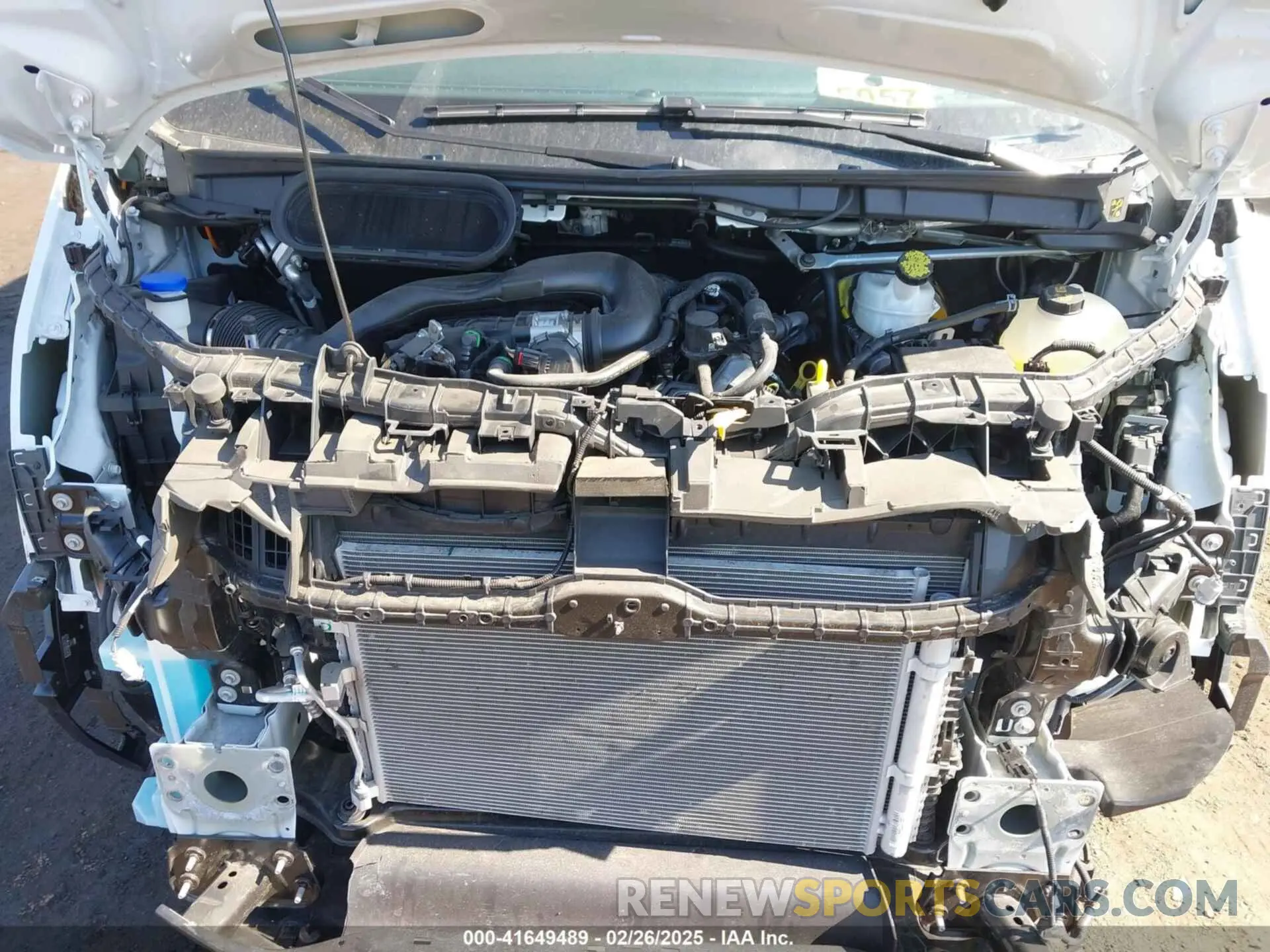 10 fotografías del automóvil dañado 1FTYE2C84PKB90935 FORD TRANSIT-150 2023