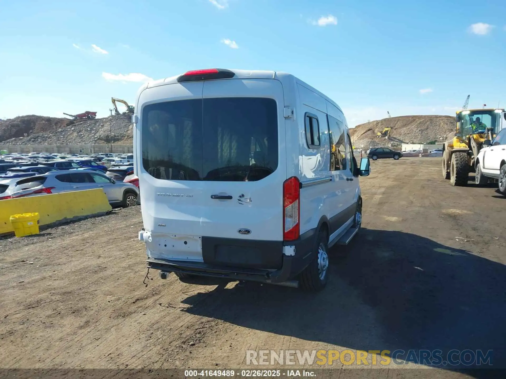 16 fotografías del automóvil dañado 1FTYE2C84PKB90935 FORD TRANSIT-150 2023