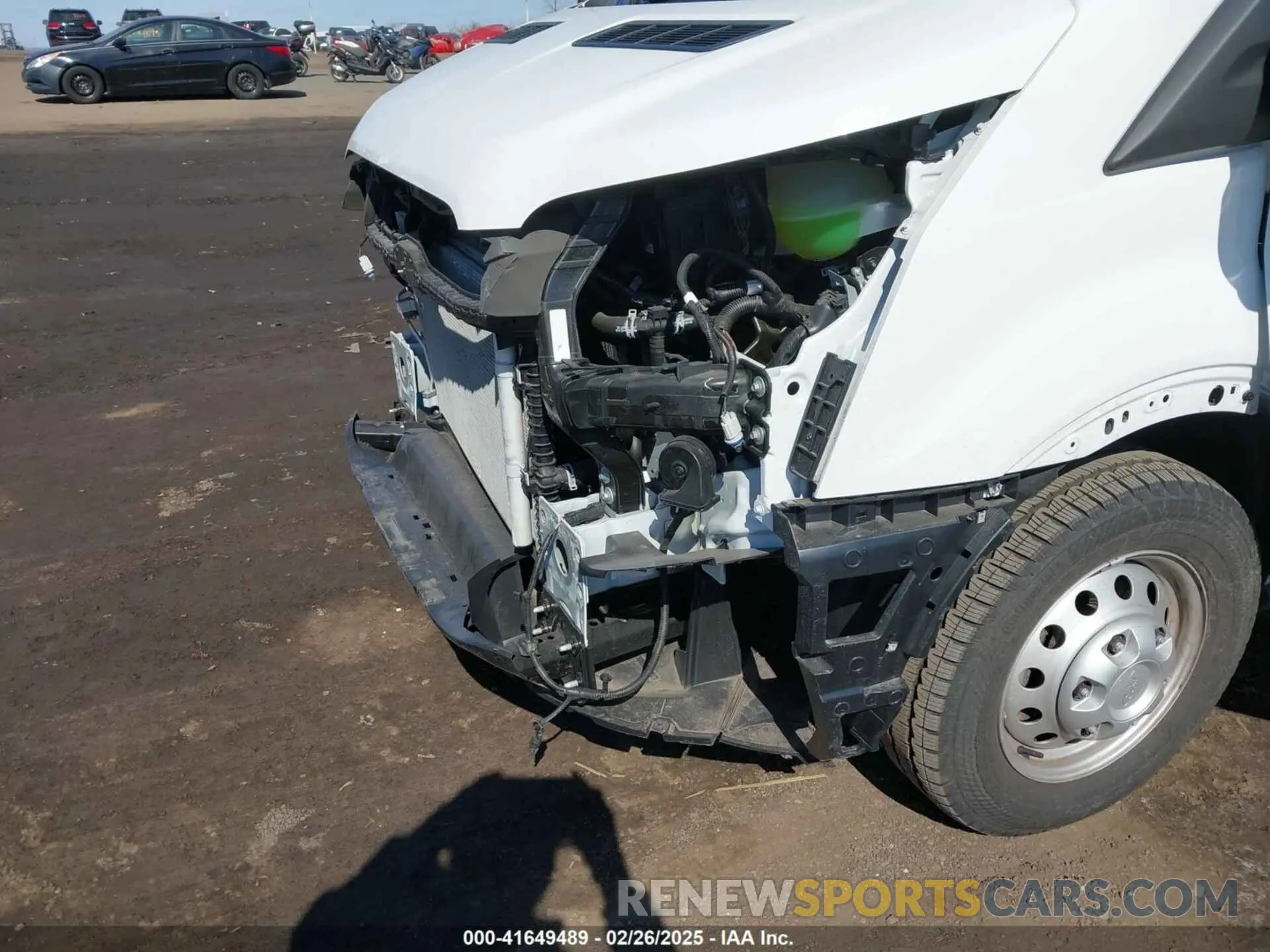 17 fotografías del automóvil dañado 1FTYE2C84PKB90935 FORD TRANSIT-150 2023