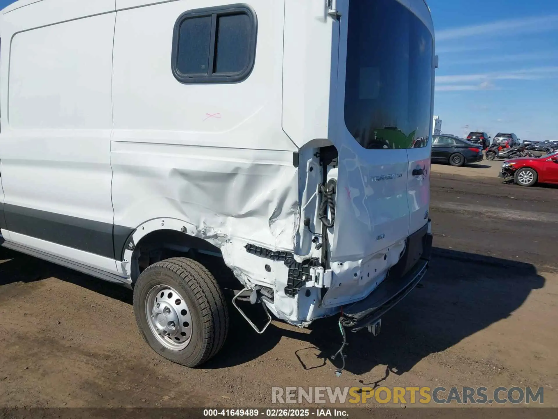 21 fotografías del automóvil dañado 1FTYE2C84PKB90935 FORD TRANSIT-150 2023