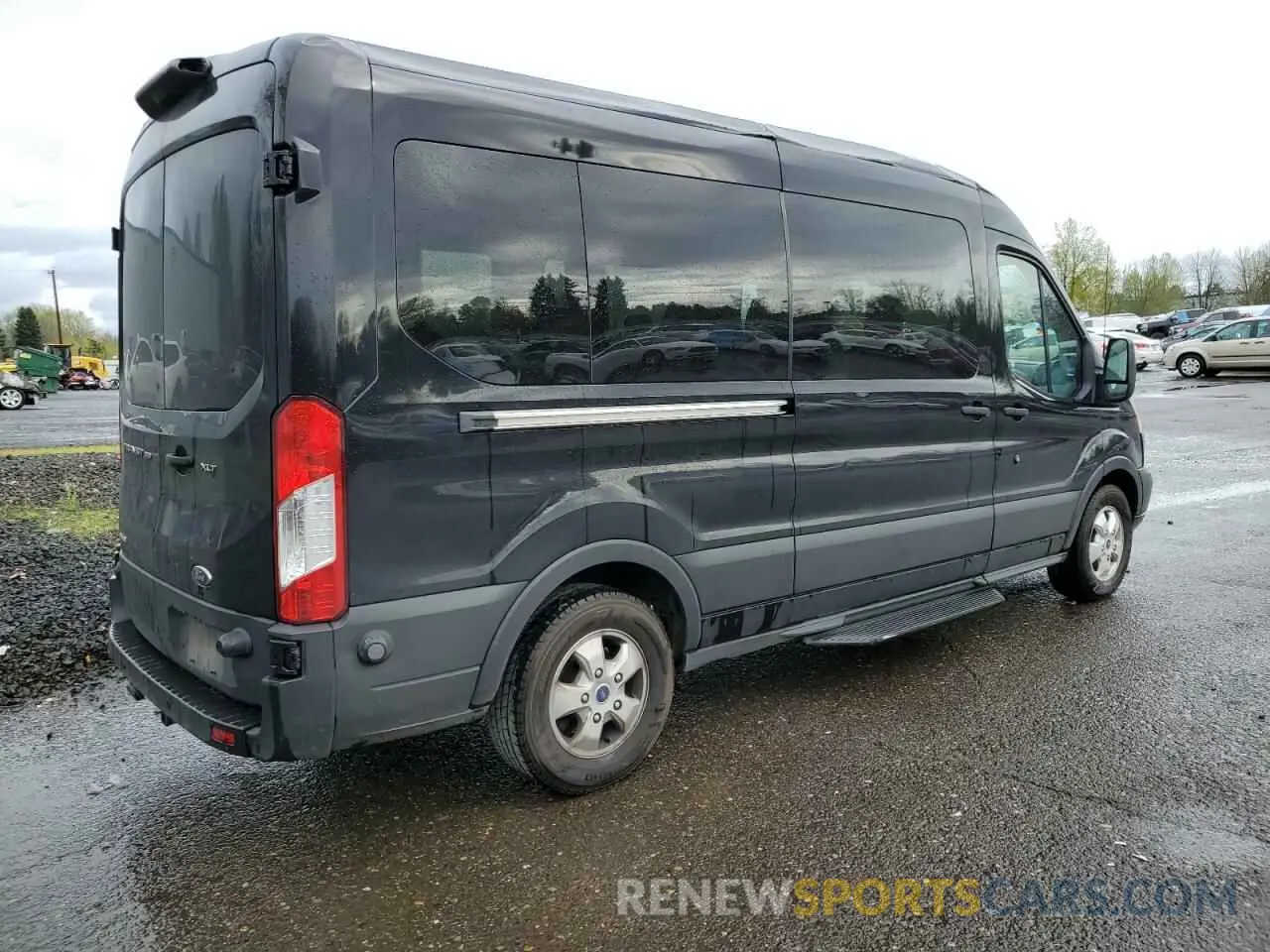 3 fotografías del automóvil dañado 1FBAX2CG1KKA76486 FORD TRANSIT 2019