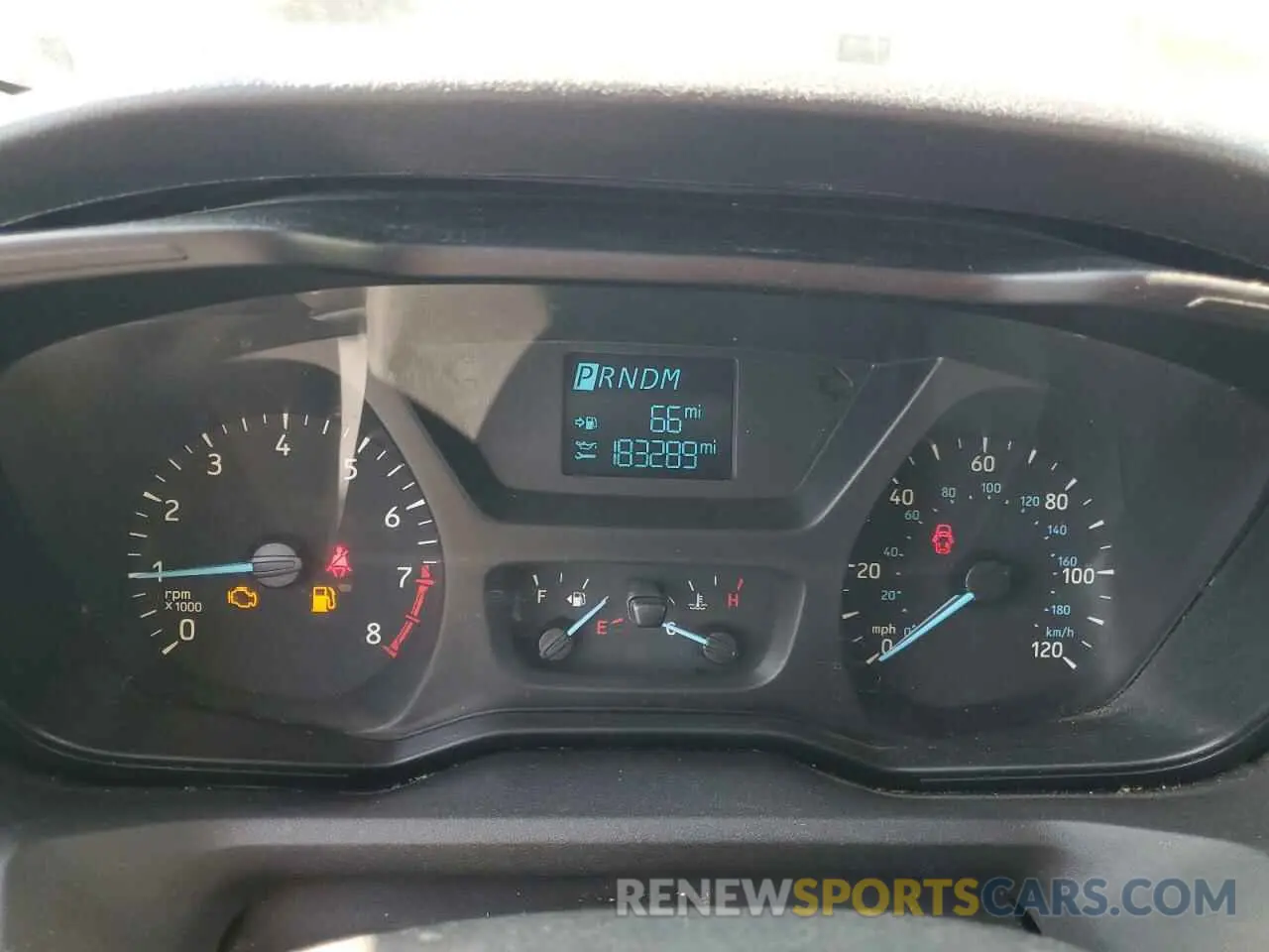 9 fotografías del automóvil dañado 1FBVU4XMXKKA49423 FORD TRANSIT 2019