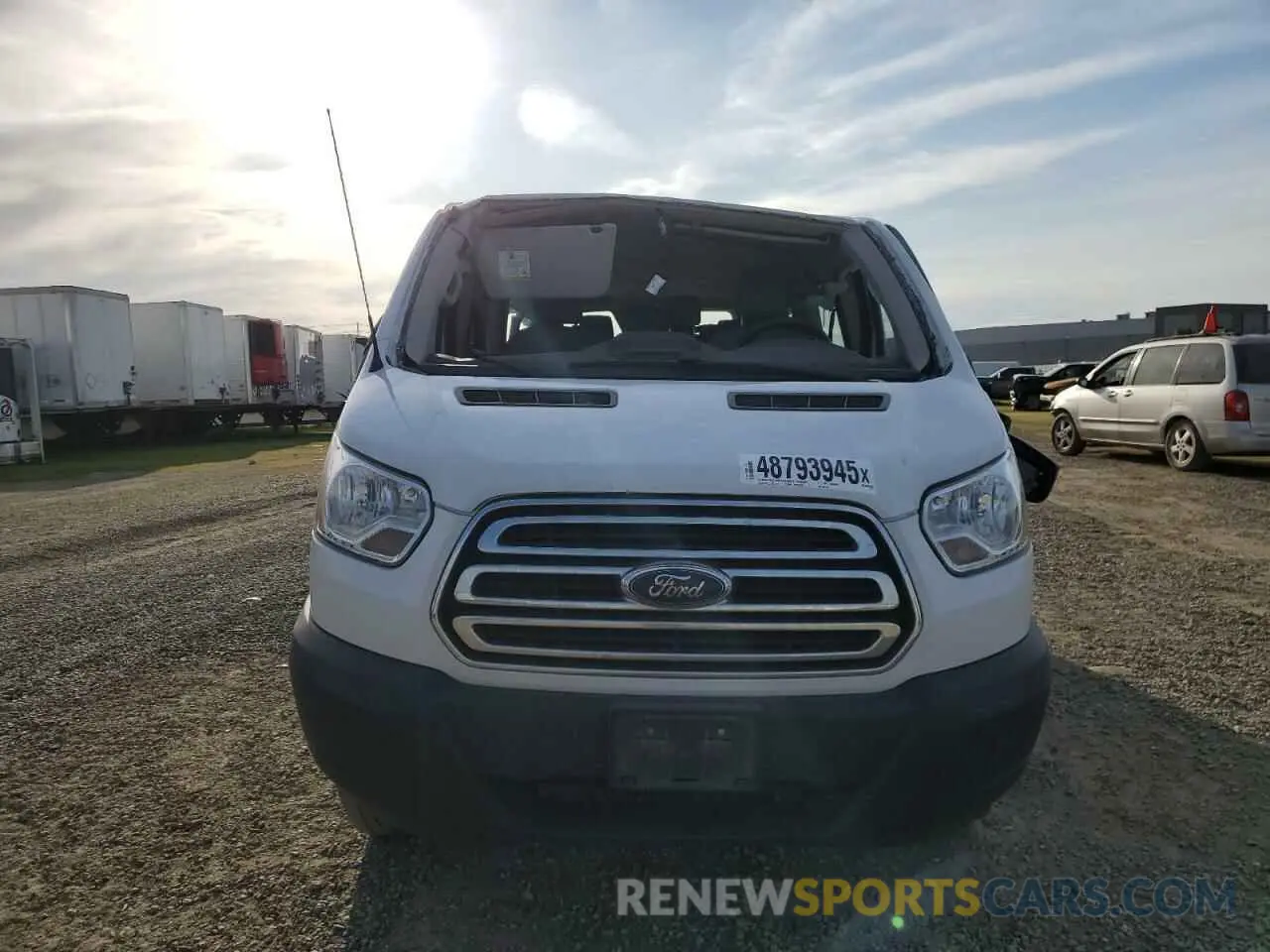 5 fotografías del automóvil dañado 1FBZX2ZM1KKA31922 FORD TRANSIT 2019