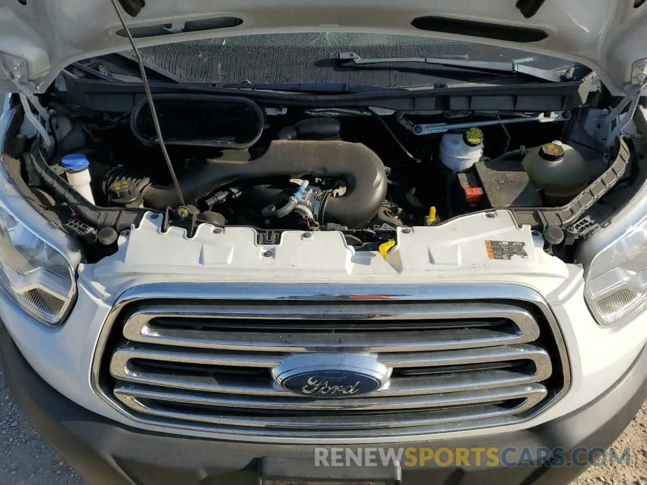 12 fotografías del automóvil dañado 1FBZX2ZM1KKB25105 FORD TRANSIT 2019