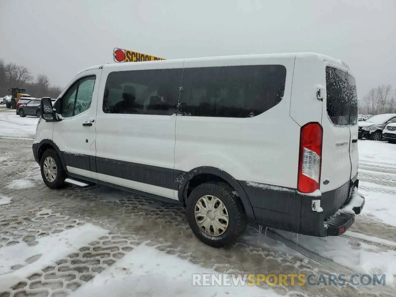 2 fotografías del automóvil dañado 1FMZK1YM3KKB45079 FORD TRANSIT 2019