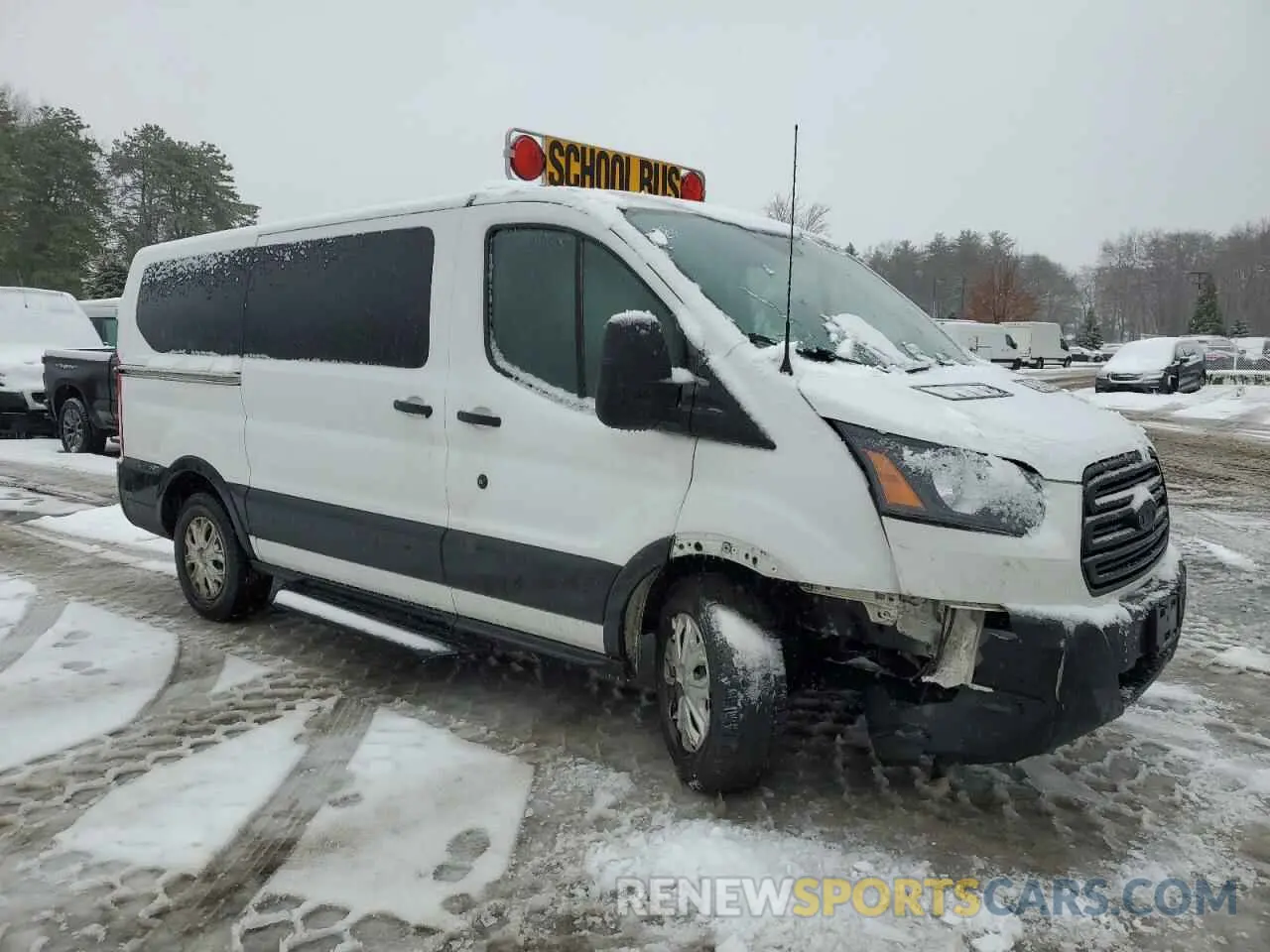 4 fotografías del automóvil dañado 1FMZK1YM3KKB45079 FORD TRANSIT 2019