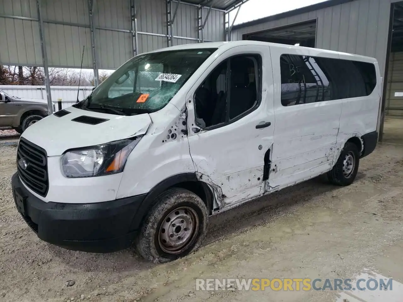 1 fotografías del automóvil dañado 1FMZK1ZMXKKB28505 FORD TRANSIT 2019