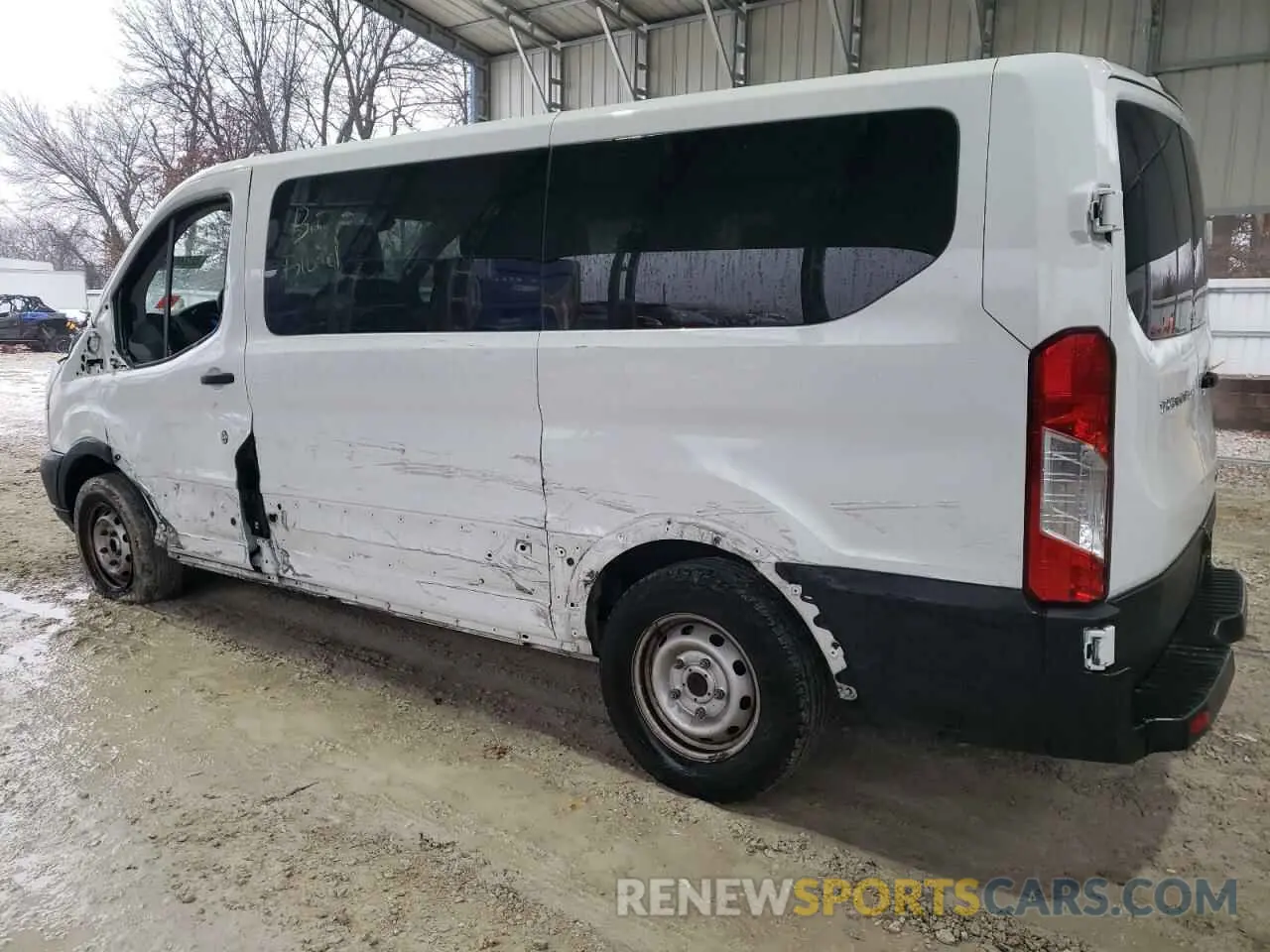 2 fotografías del automóvil dañado 1FMZK1ZMXKKB28505 FORD TRANSIT 2019