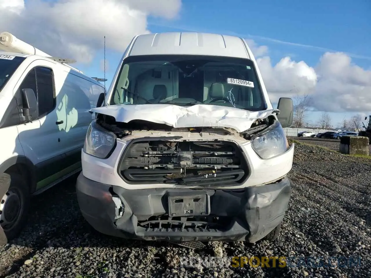5 fotografías del automóvil dañado 1FTBW3XM7KKA39855 FORD TRANSIT 2019