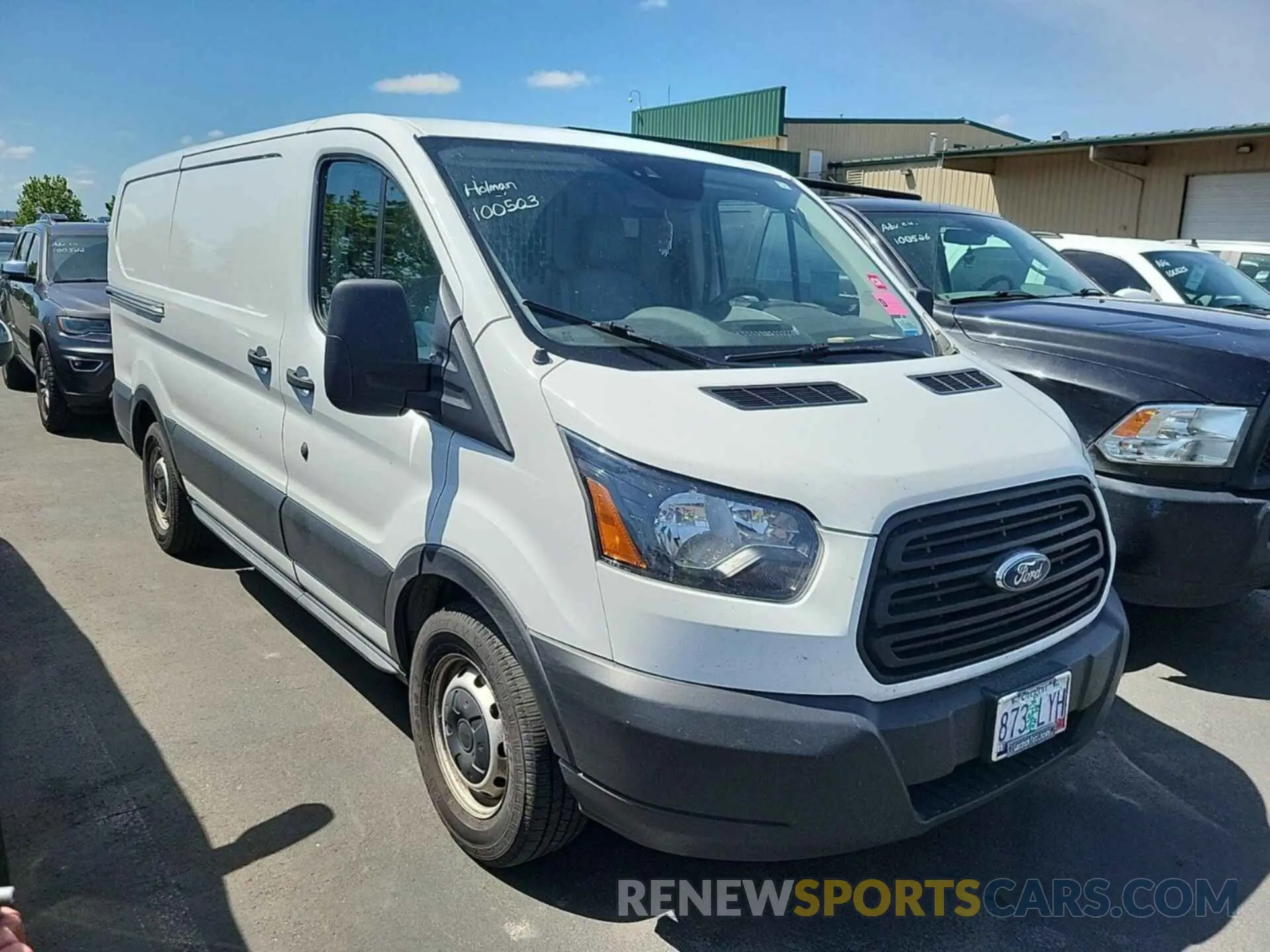 1 fotografías del automóvil dañado 1FTYE1YM4KKB70936 FORD TRANSIT 2019