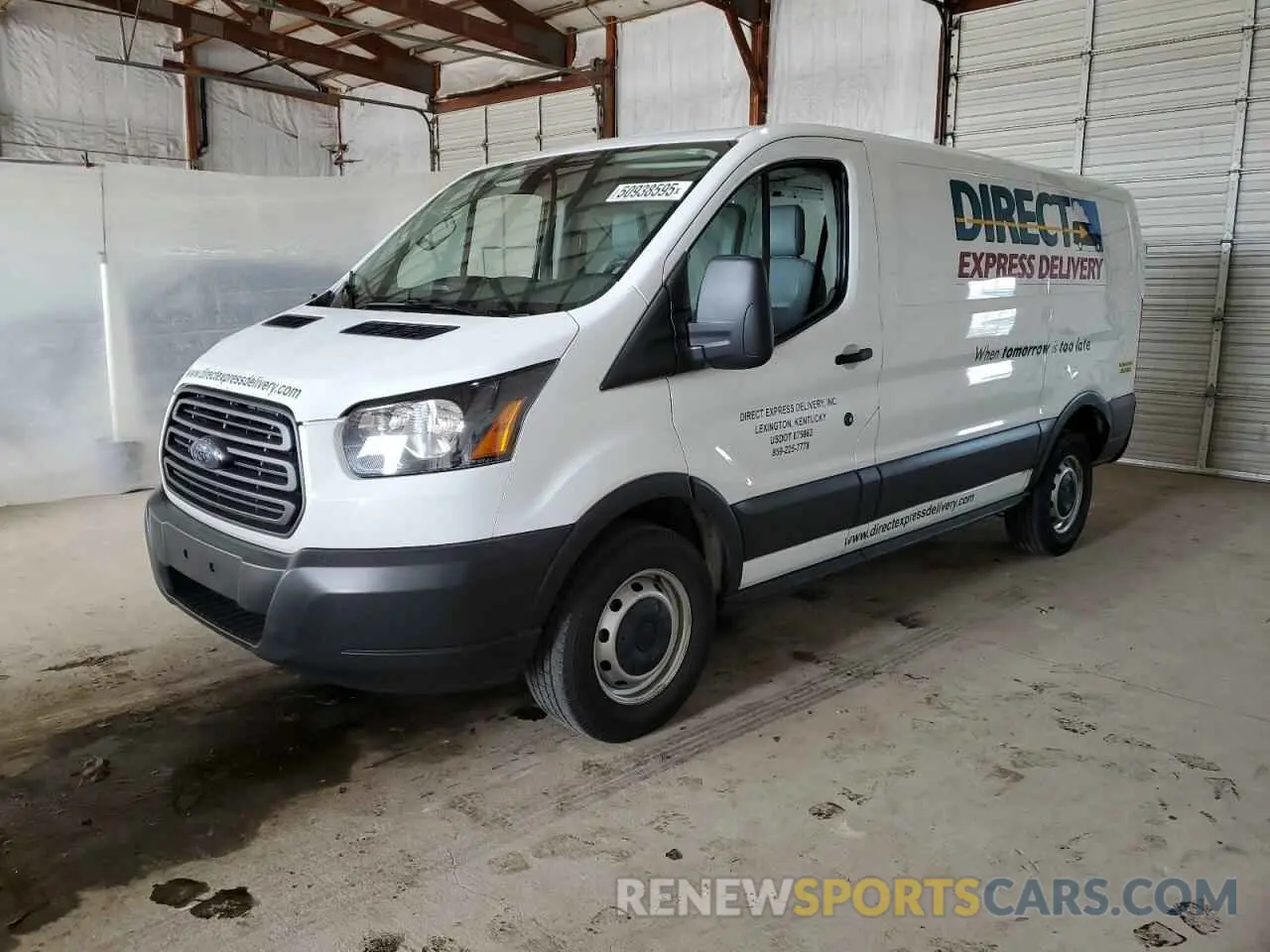 1 fotografías del automóvil dañado 1FTYE1YMXKKB70973 FORD TRANSIT 2019