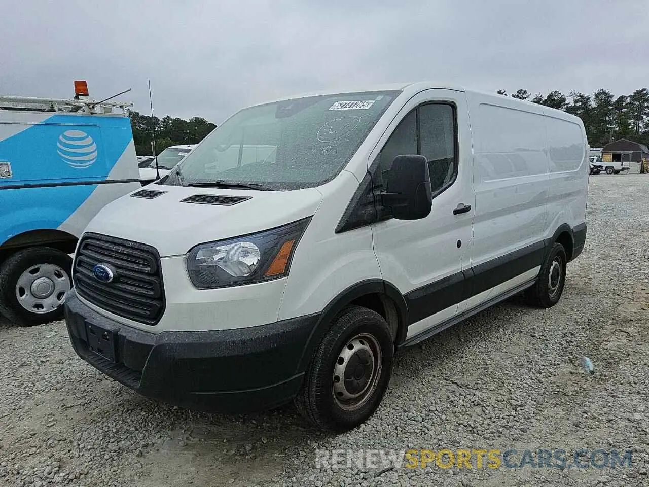 1 fotografías del automóvil dañado 1FTYE1ZM4KKB88108 FORD TRANSIT 2019